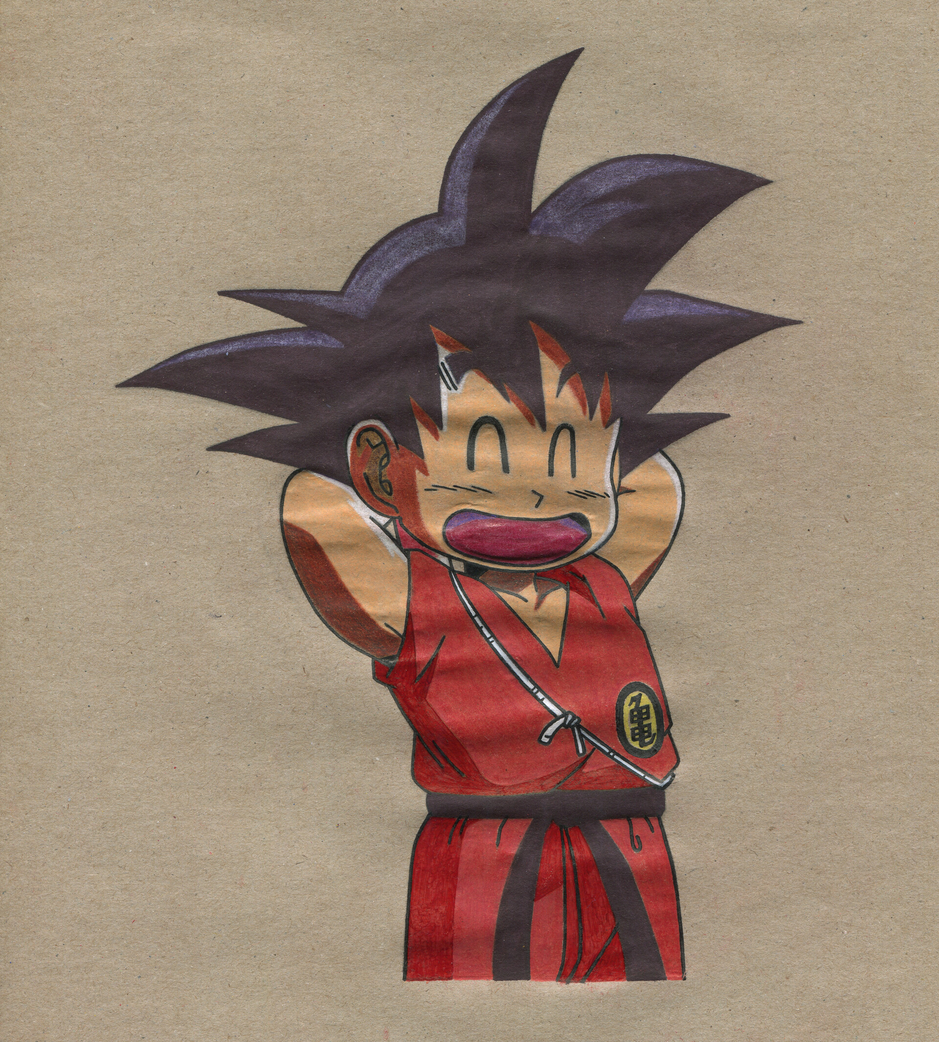 ArtStation SON GOKU young