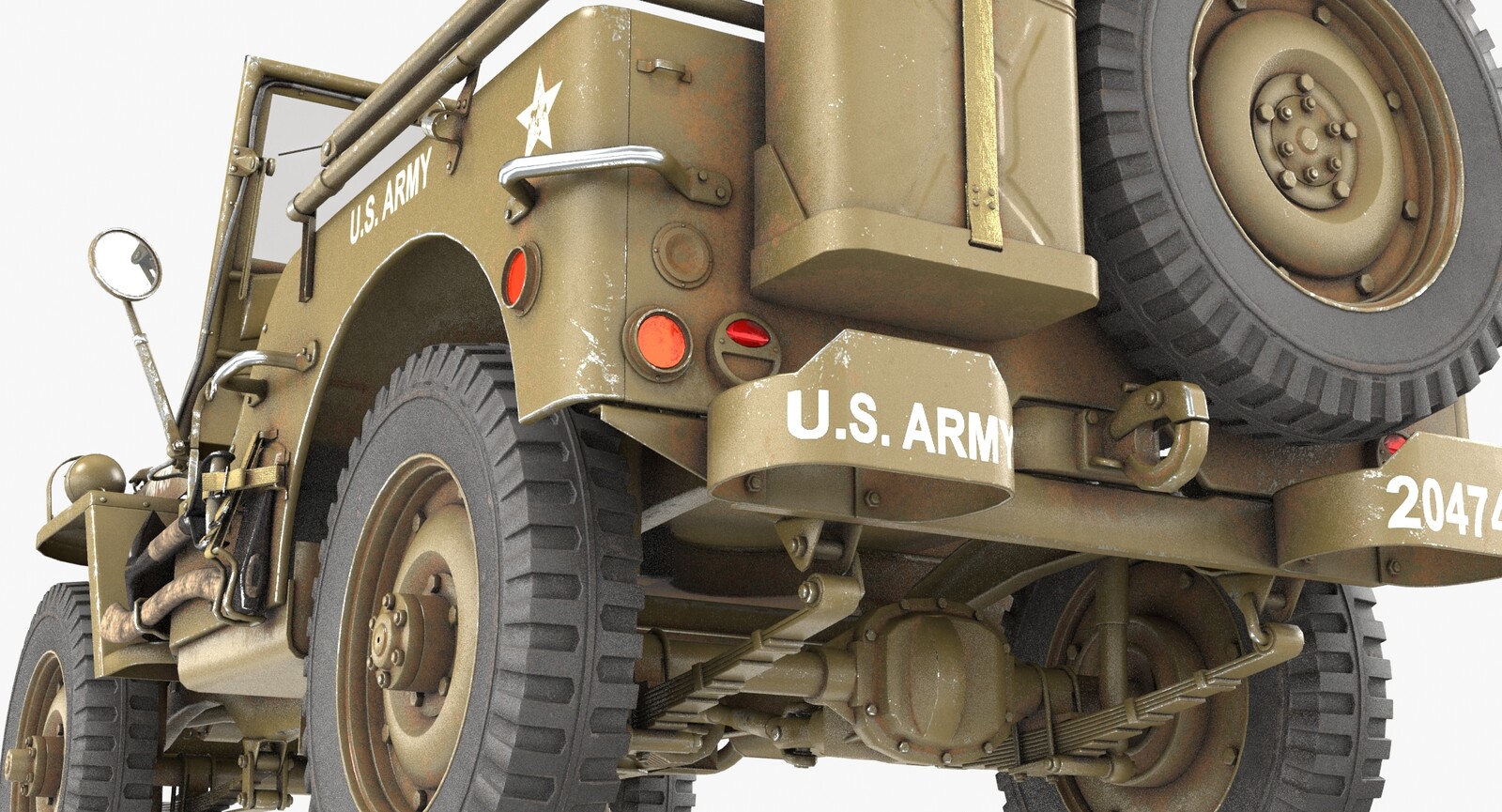 Willys MB Shore Patrol