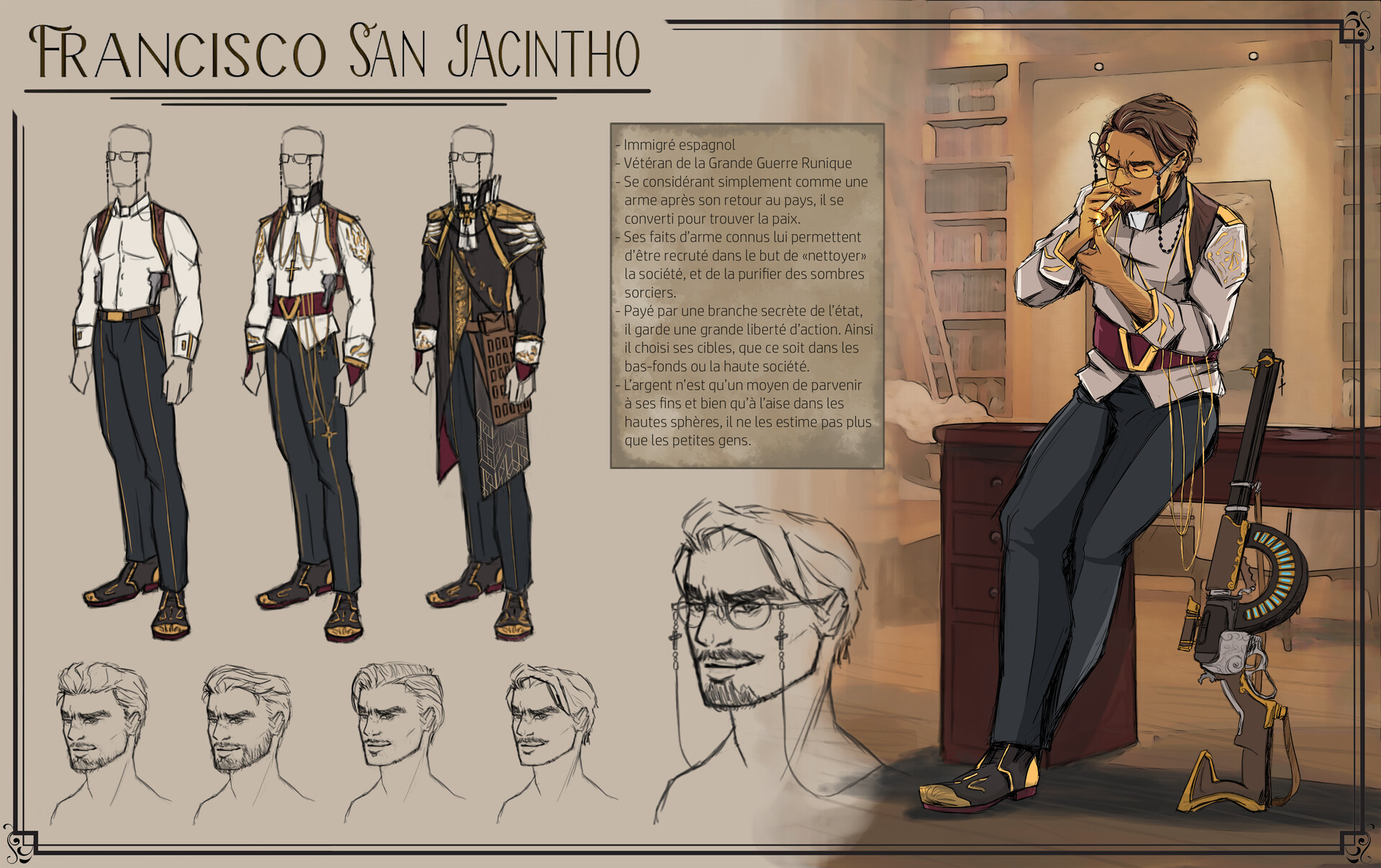 ArtStation DnD Character Art DécoFantasy