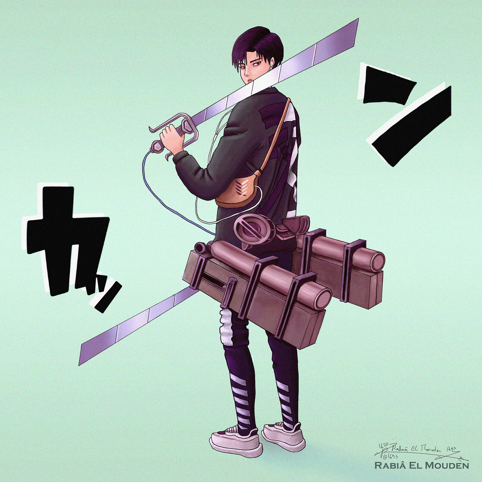 Artstation Levi Ackerman Wearing Hypebeast Clothes Rabia El Mouden Well you're in luck, because here they come. levi ackerman wearing hypebeast clothes
