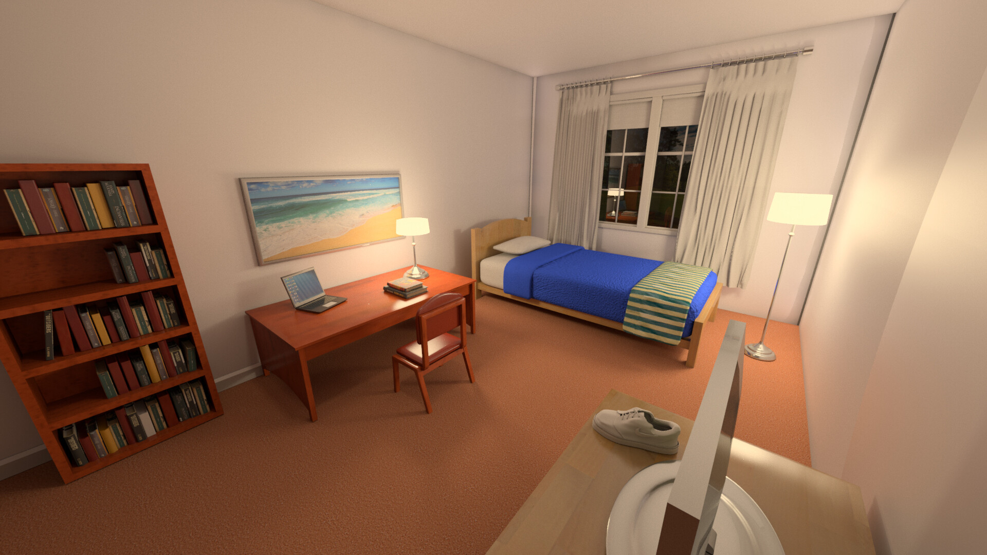 Artstation 3d Interior Design Amer Faiz