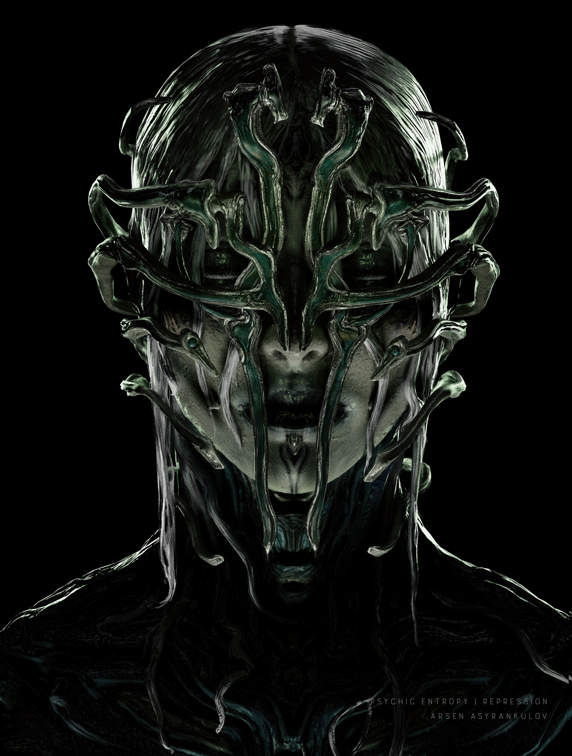 Artstation Psychic Entropy Repression Arsen Asyrankulov