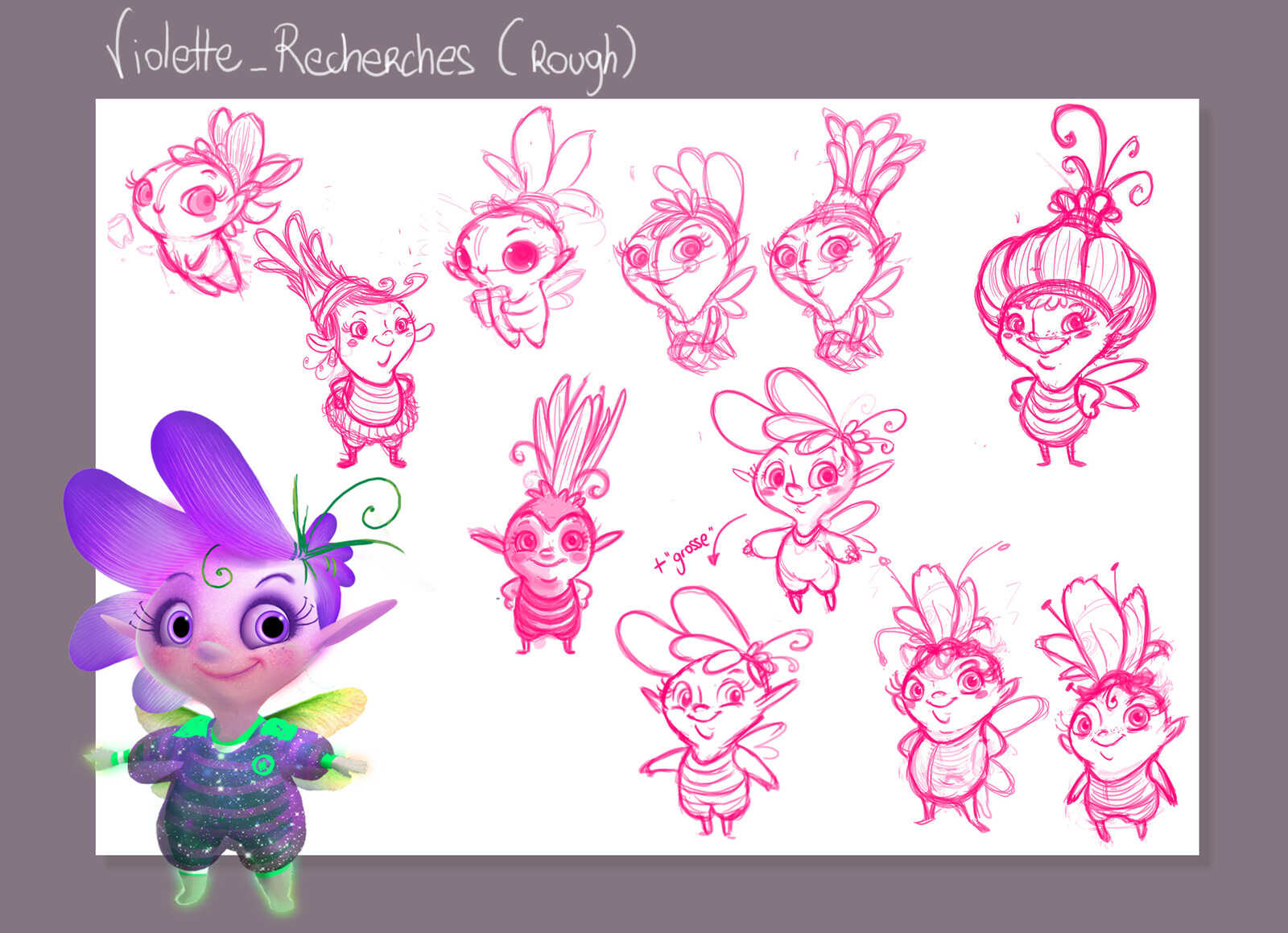 Fairy_Character design researches