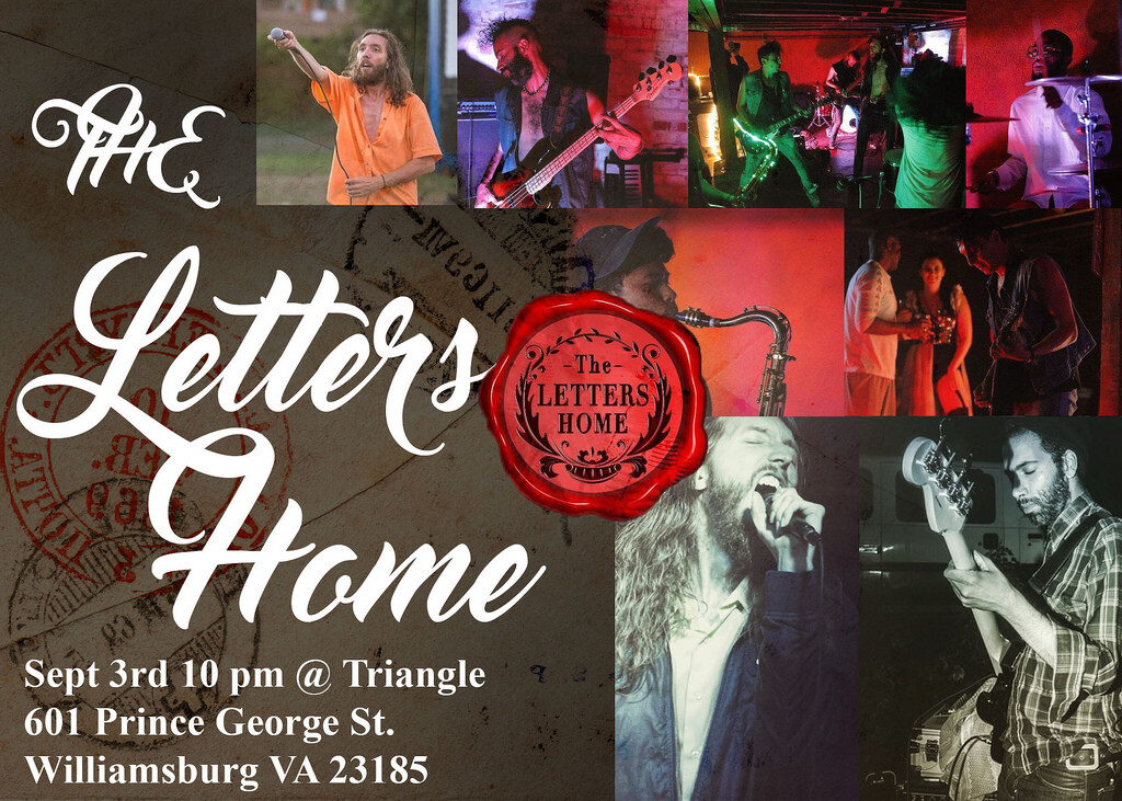 The Letters Home flyer

