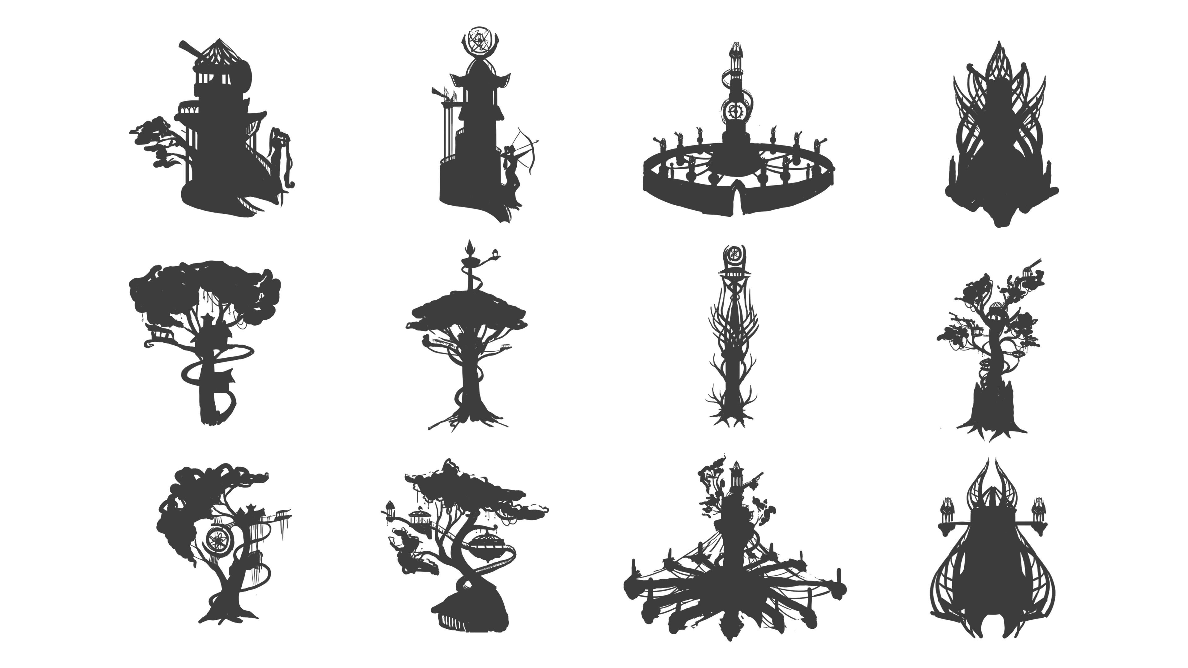 Silhouette studies