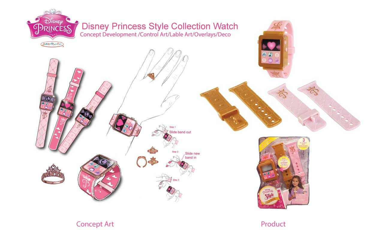 Artstation Disney Princess Watch Idea Development Concept Art Control Art Deco