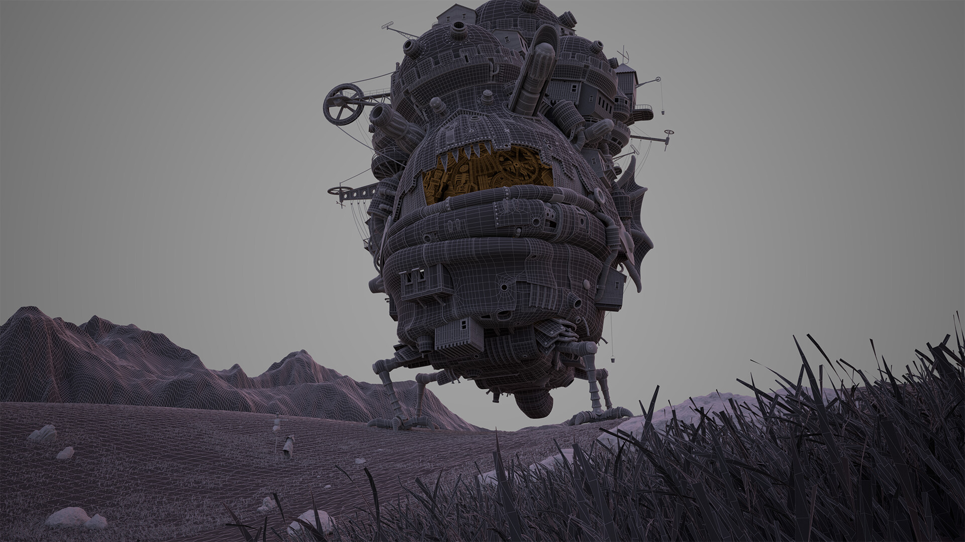 Artstation Howl S Moving Castle Tung Wu