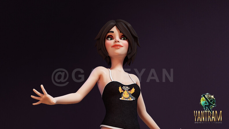 Artstation Abby Beautiful Cute Cartoon Girl Character By Gameyan Post Production Animation Studio Miami Usa Gameyan Studio Artstation Abby Beautiful Cute Cartoon Girl Character By Gameyan Post Production Animation Studio Miami Usa Gameyan Studio