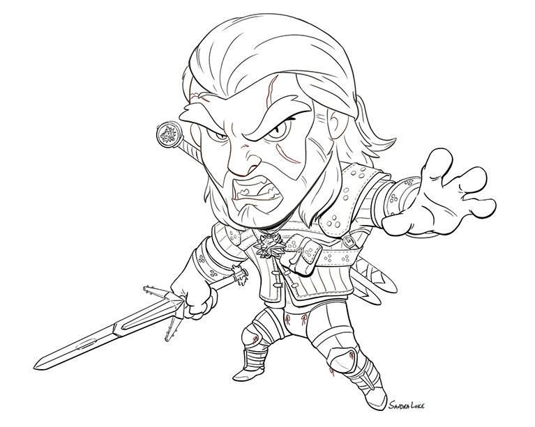 Sandra Loke Geralt Of Rivia The Wild Hunt Iii Chibi Geralt of rivia in chibi, he's so cute!!! geralt of rivia the wild hunt iii chibi