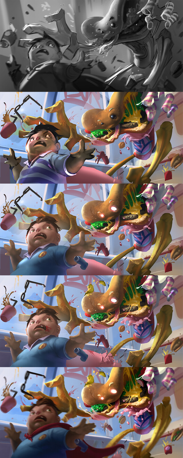 Process shots