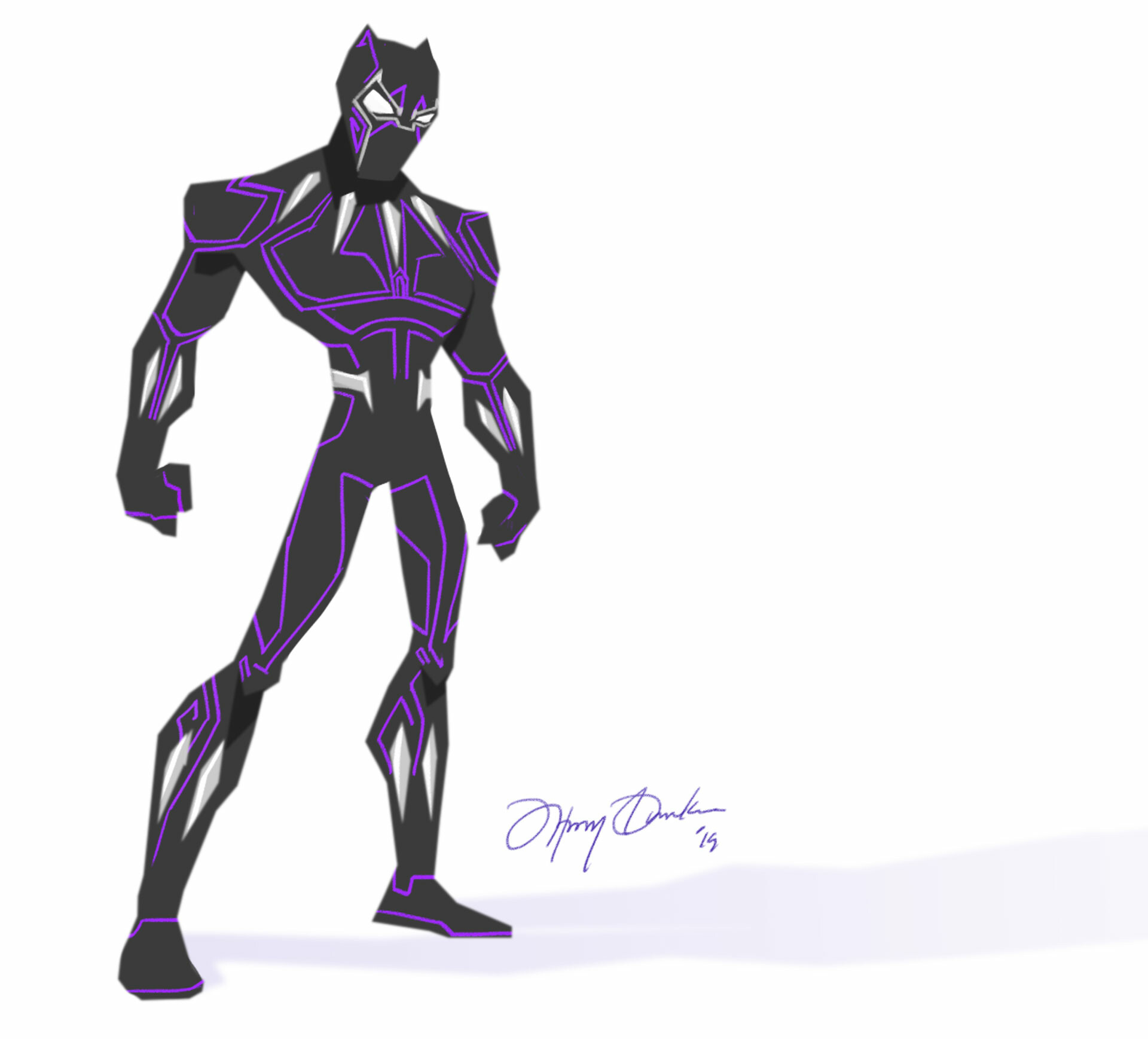 ArtStation - Black Panther -Animated Series (Concept)