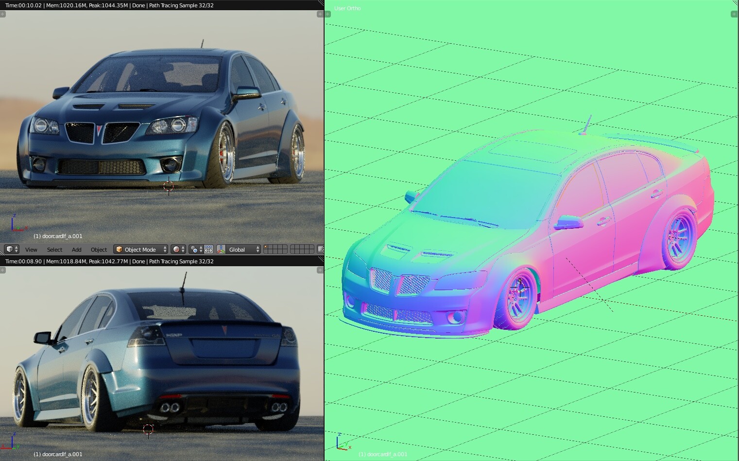 Pontiac g8 discount fender flares