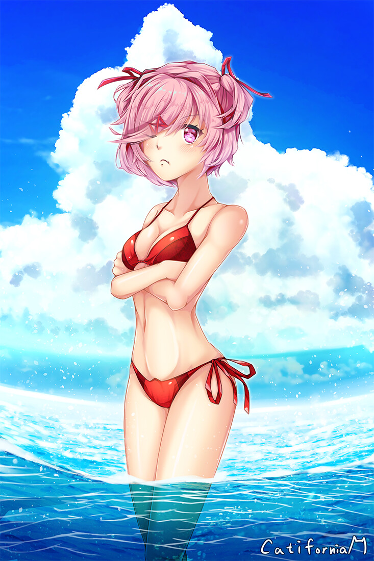 ArtStation - Natsuki is now Angry at You!