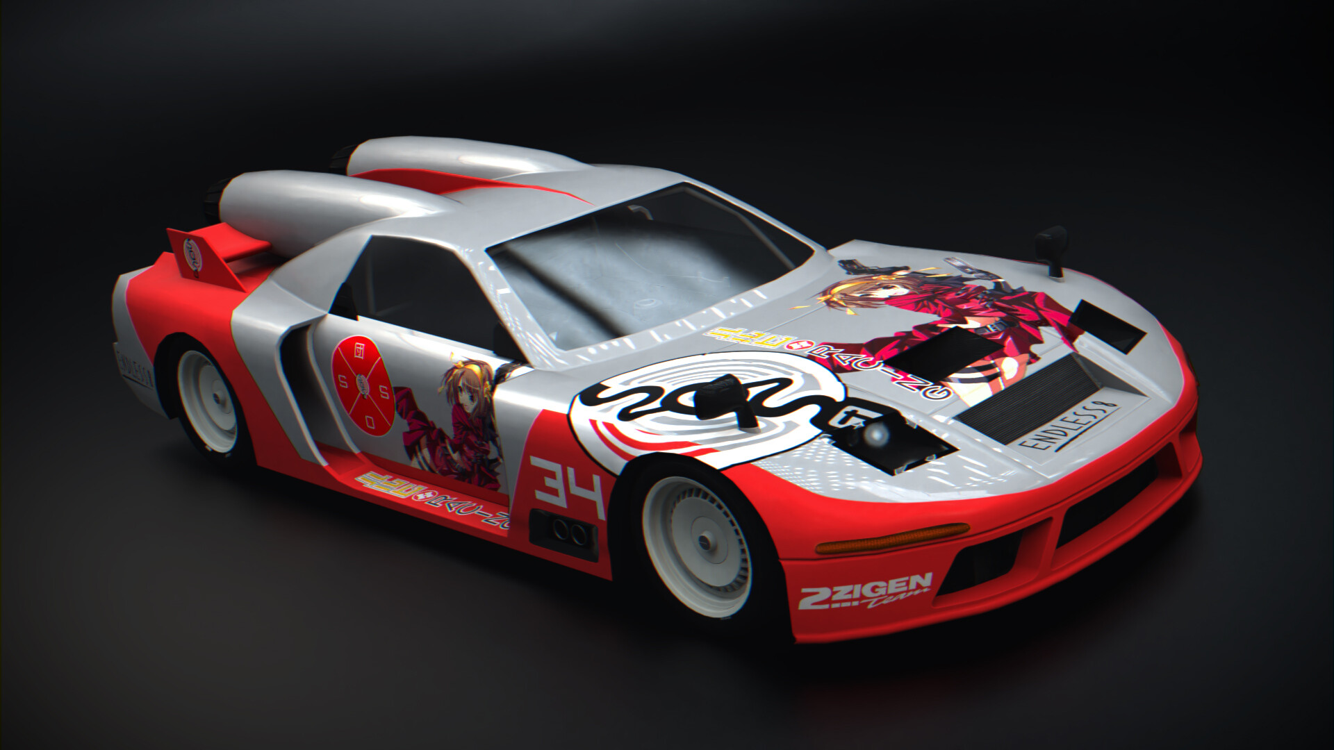 Artstation Honda Fusnsx R Trinity Road Car Ismail Taha
