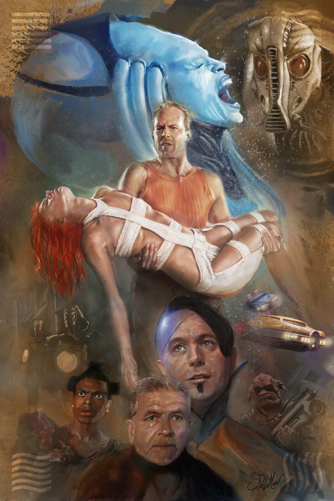 Artstation The Fifth Element Steve De La Mare Artstation The Fifth Element Steve De La Mare
