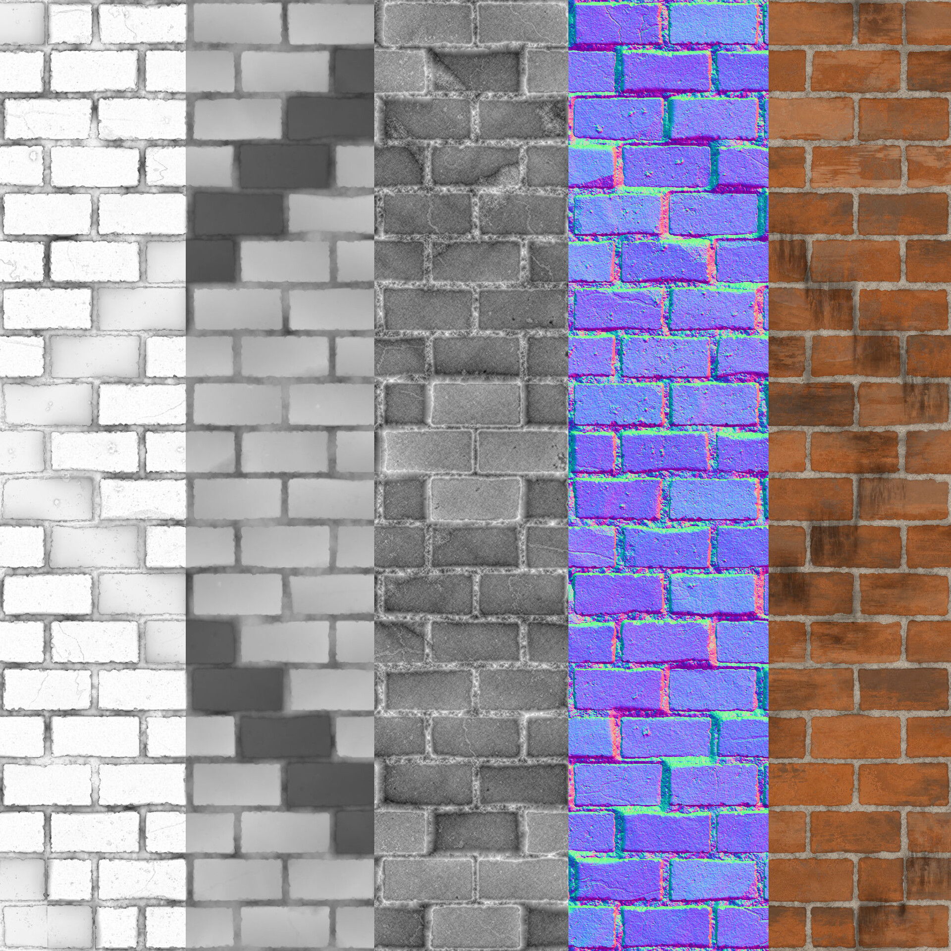 Wall of the brick decorative tiles Royalty Free Vector Image