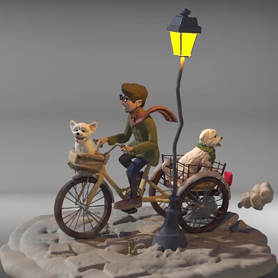 Doggo bike ride