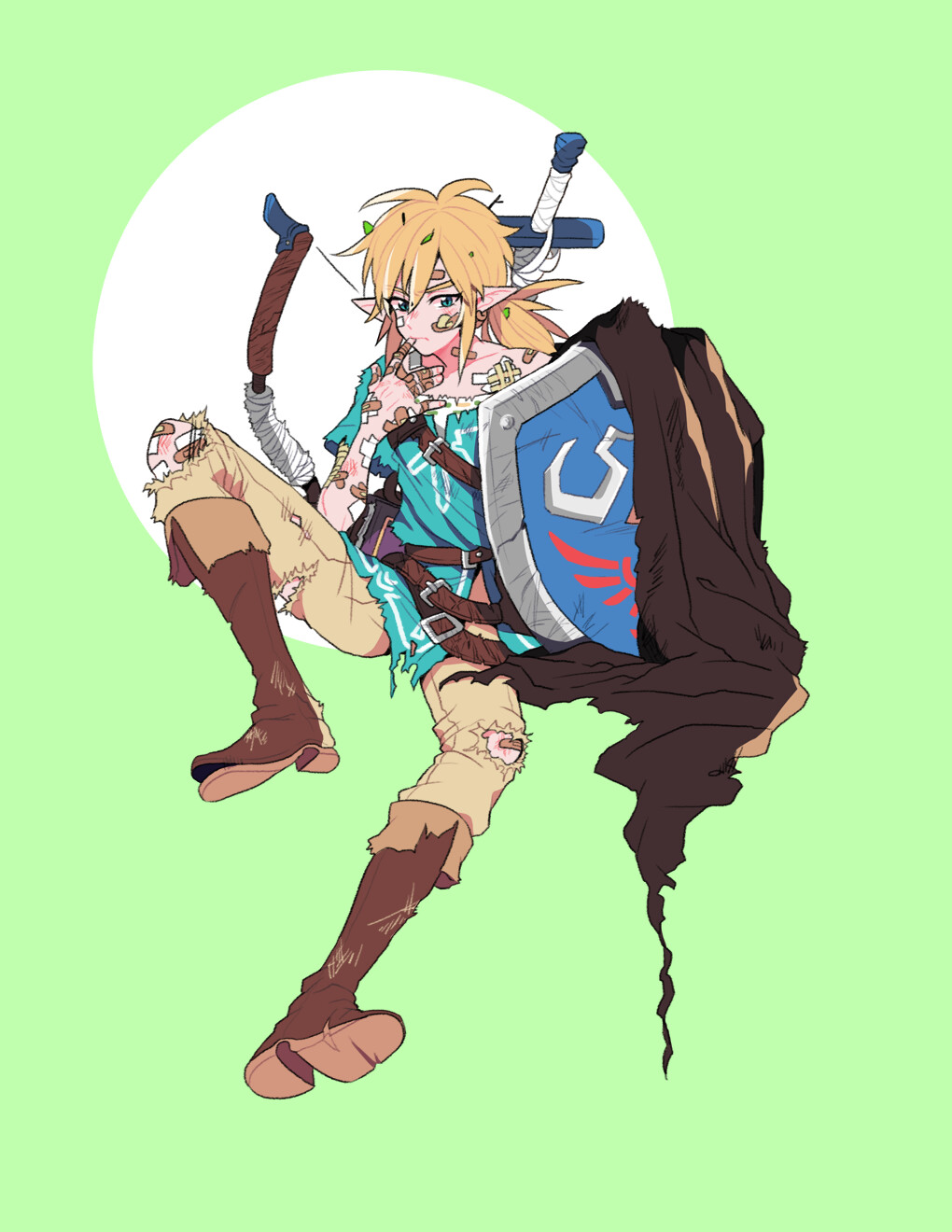 Shan Hsieh - Breath of the wild Link - Fanart