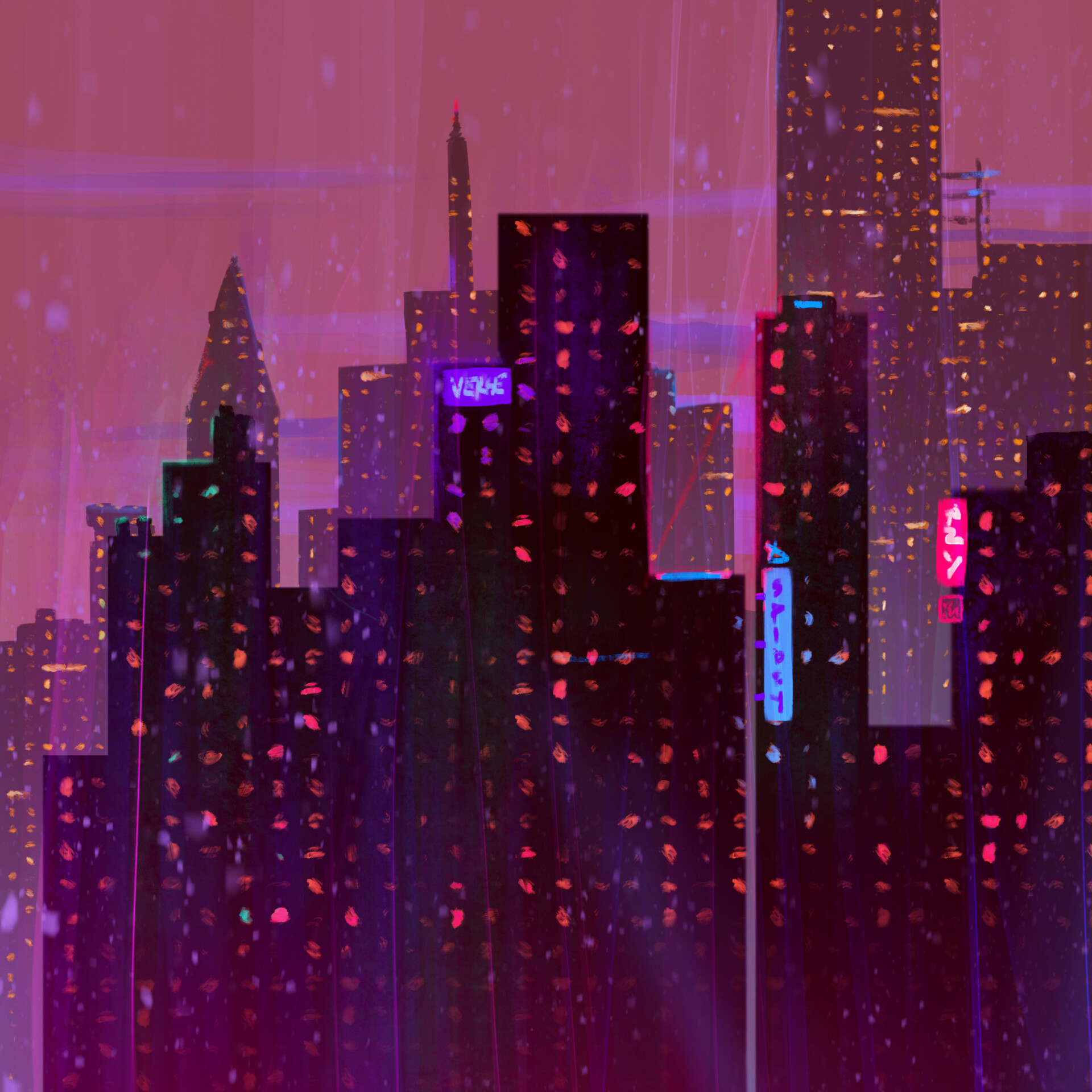 ArtStation - City Lights