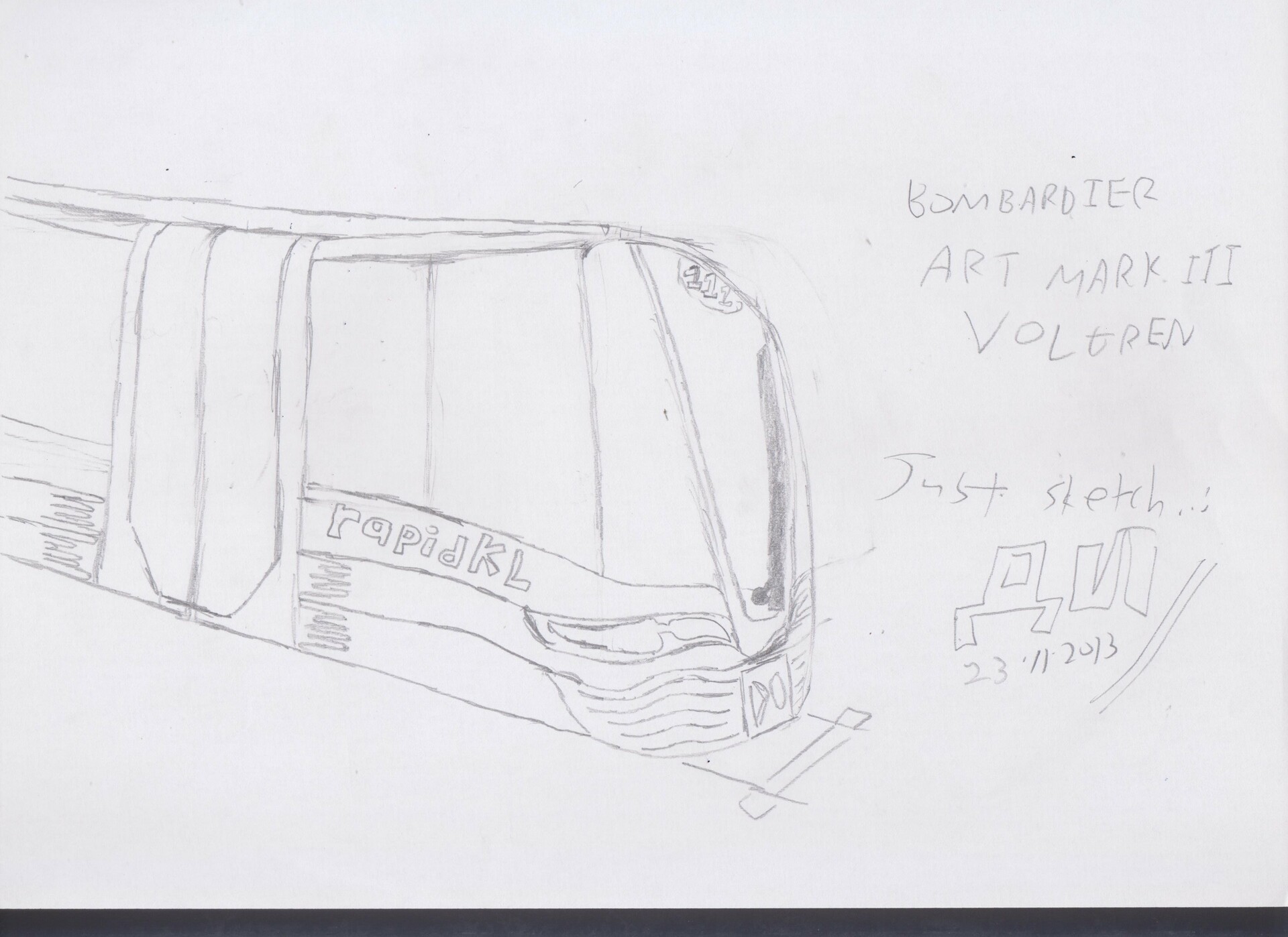 Artstation Rapidkl Kelana Jaya Line Rolling Stock Concept An Nagib Bin Salam