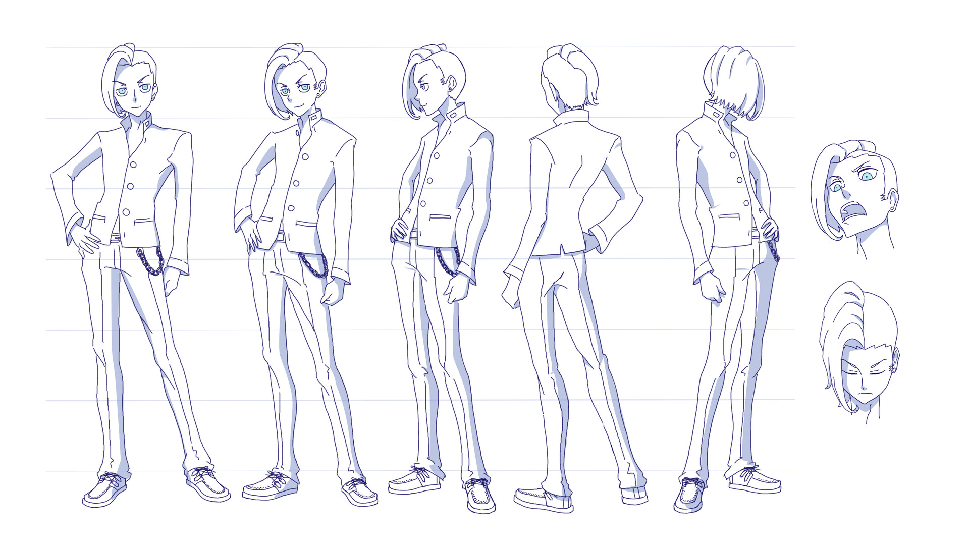 Artstation Anime Style Character Design Artstation Anime Style Character Design