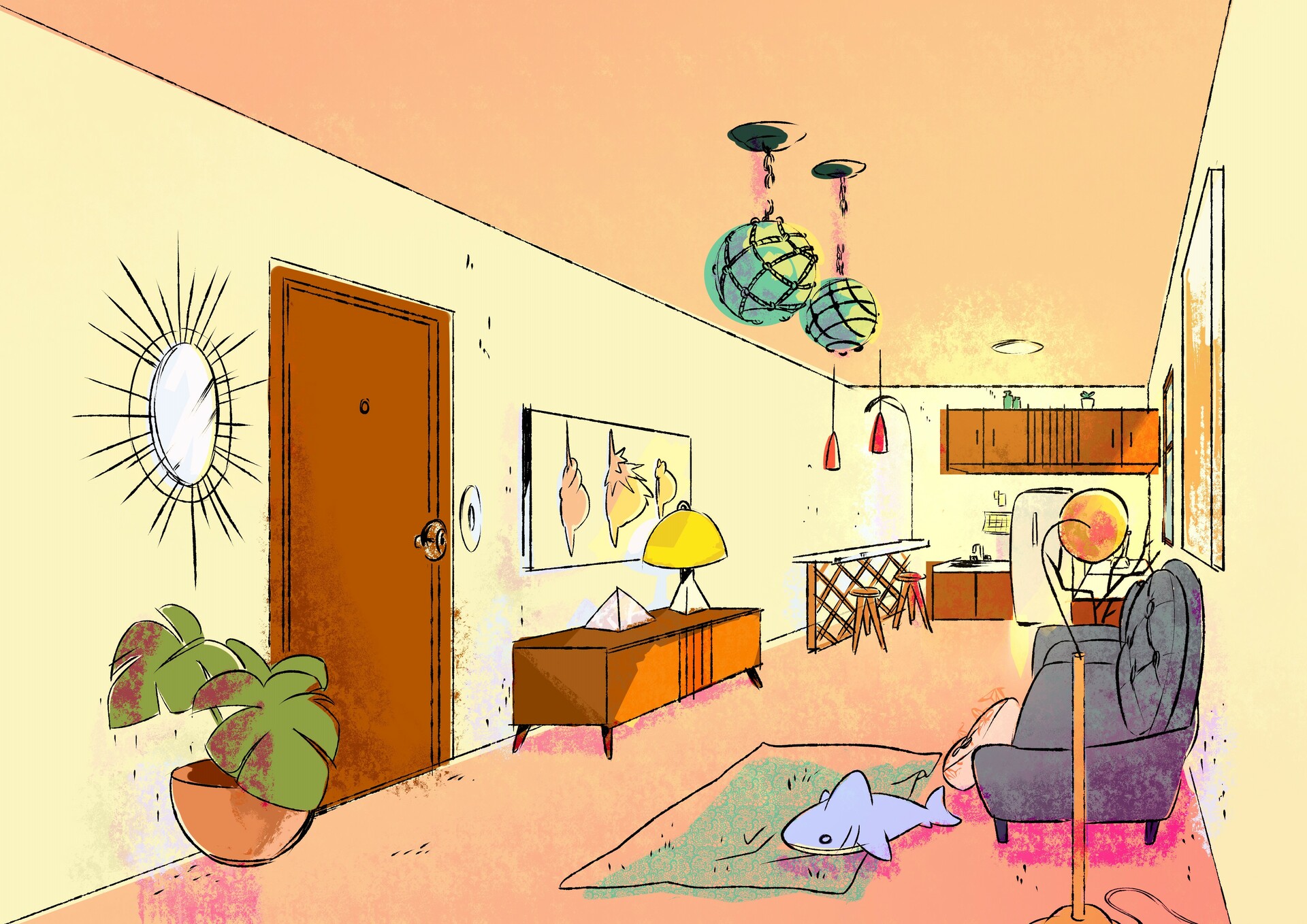 ArtStation - Background for personal project