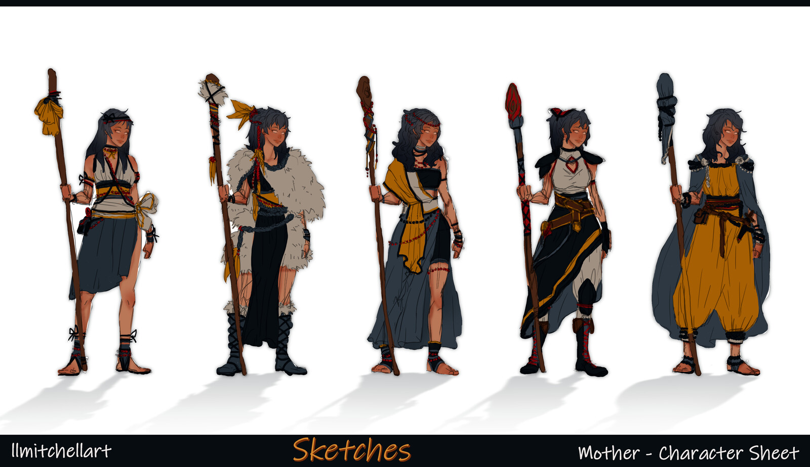 Character Concept Color Blocking 2