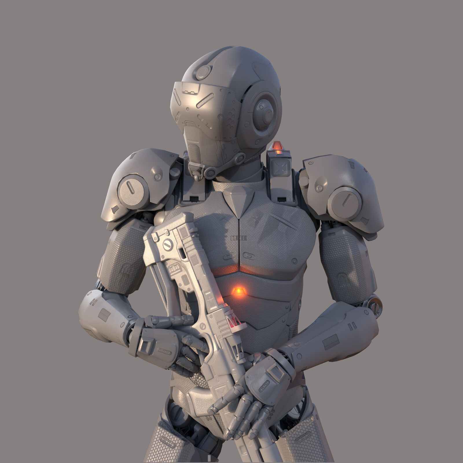 android squad. 3d cg character for my upcoming short film. modeled in maya, textured in substance painter and rendered by arnold.
