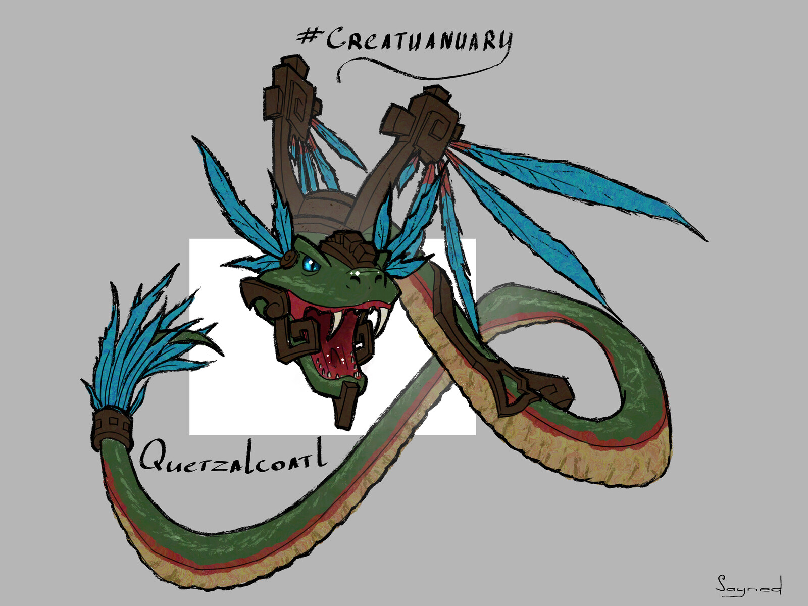 Day 8. Quetzalcoatl