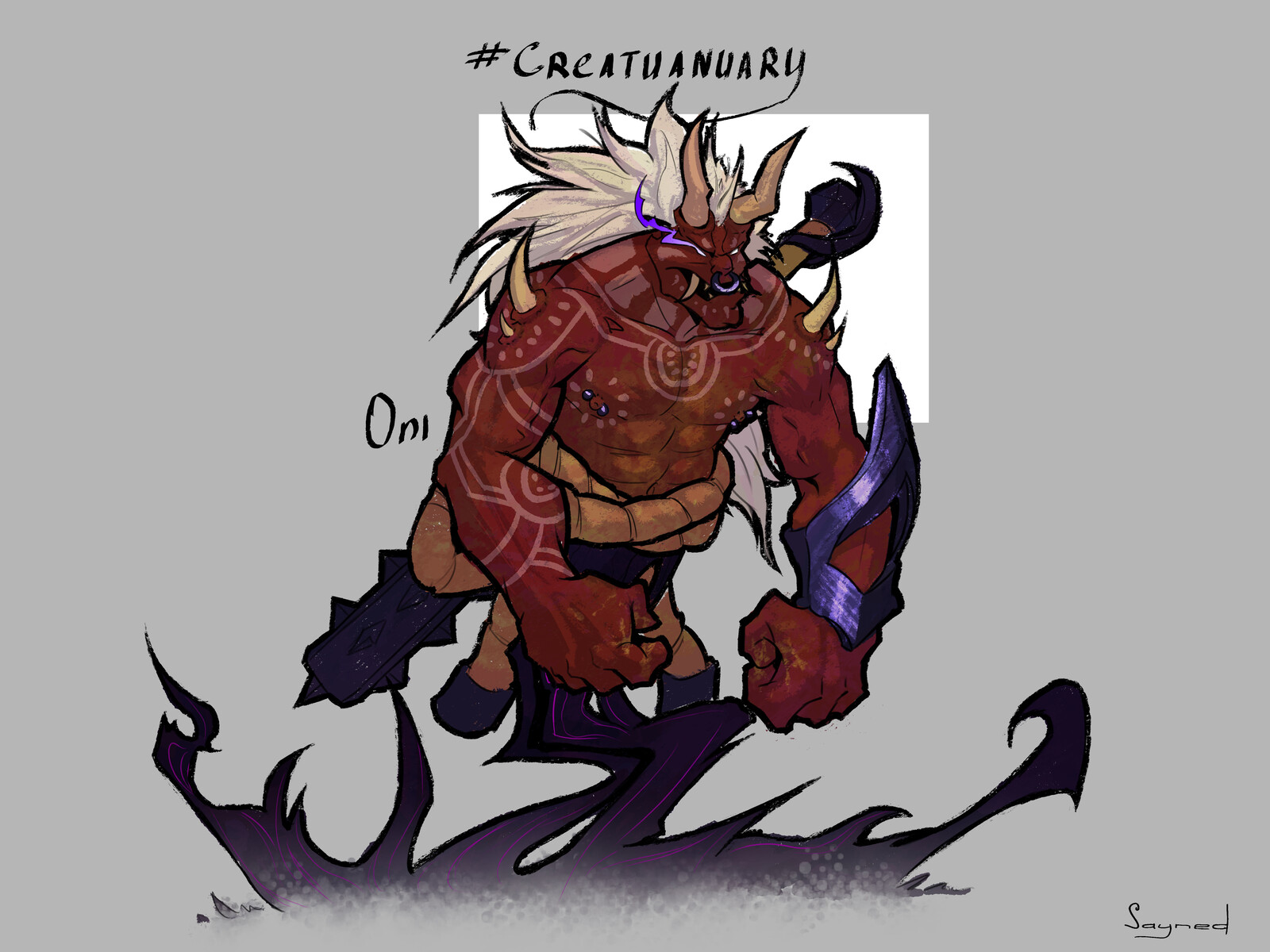 Day 20. Oni