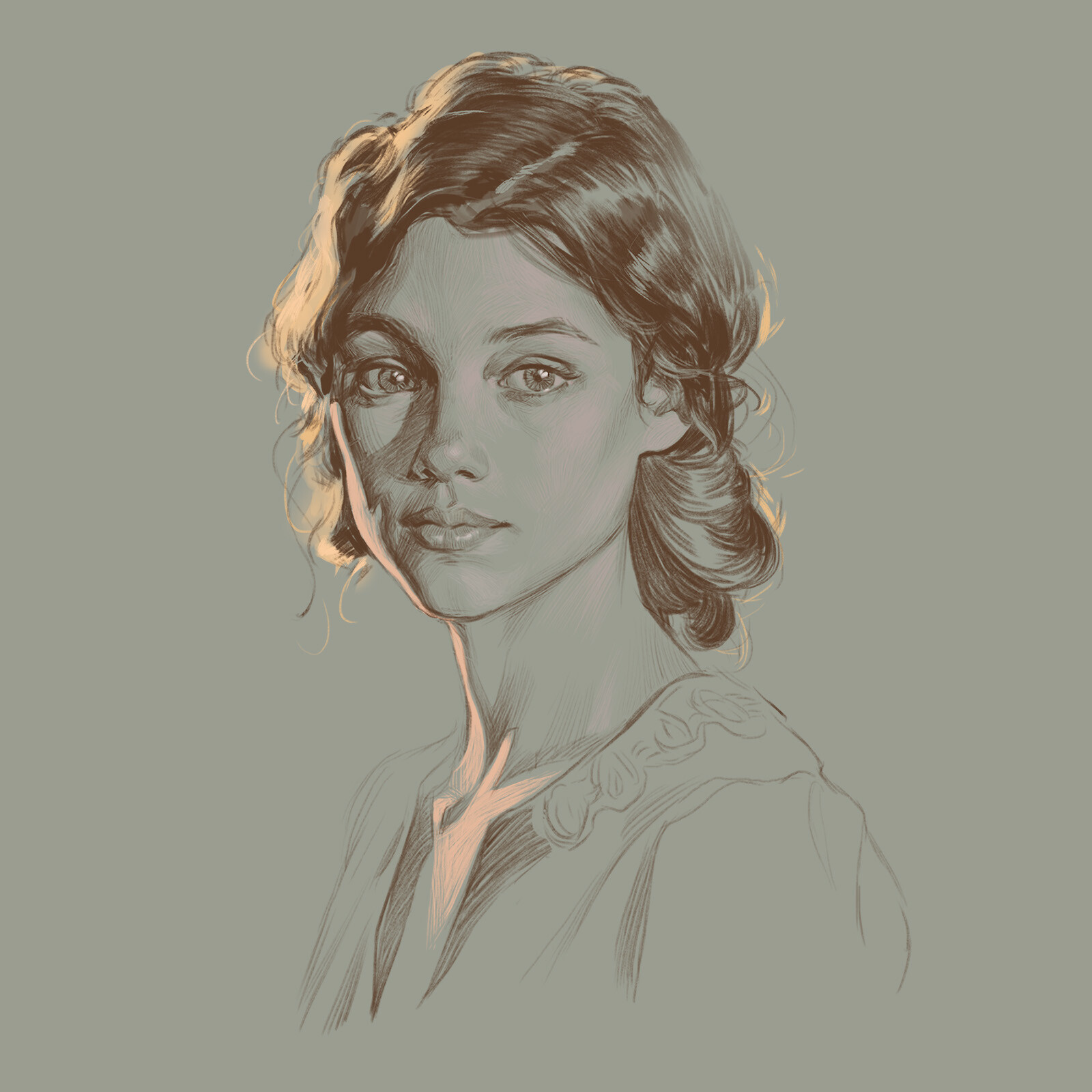 Sergei Sorochkin Study Astrid Berges Frisbey