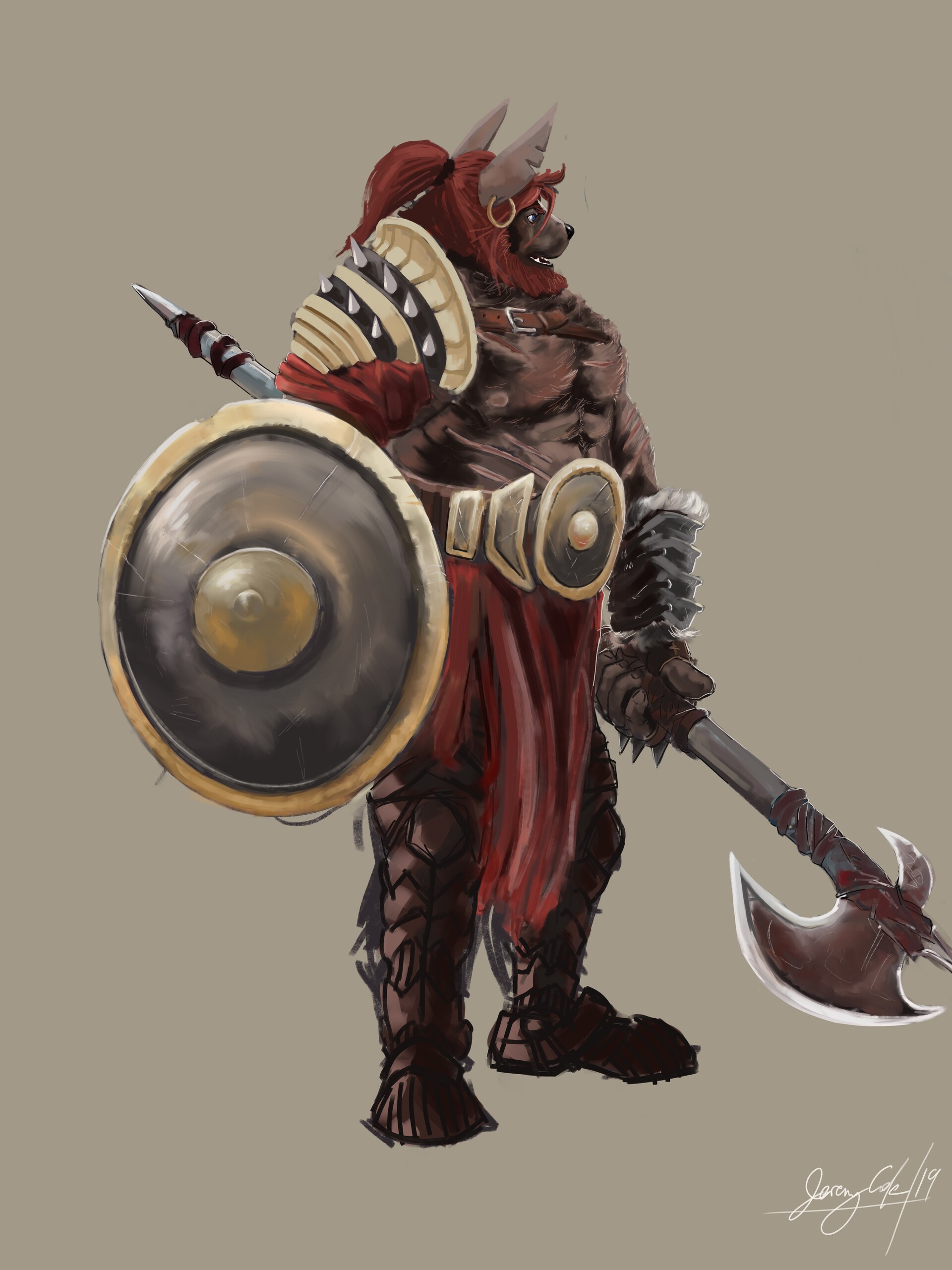 Gladiator Armor Art