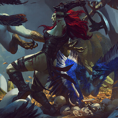 Bayard wu fighting in the harpy nest