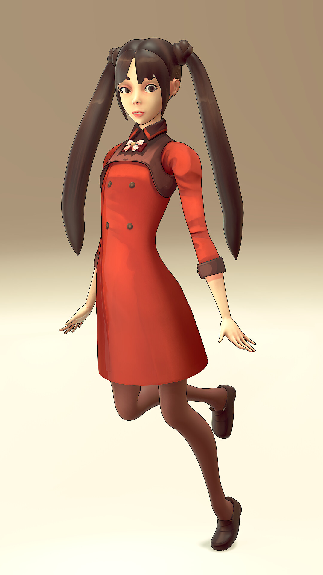Stephan Bored Anime Gal Model Animation