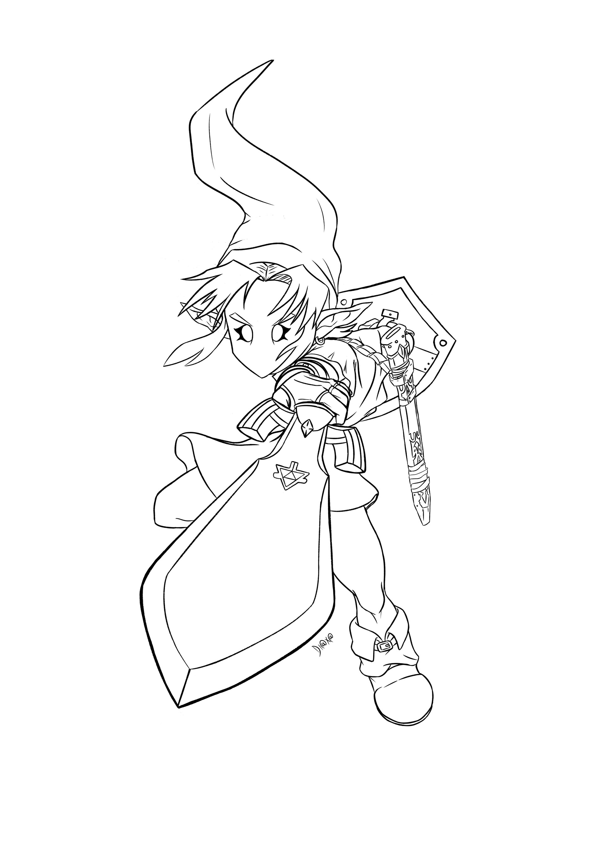 Artstation Link The Legend Of Zelda Ocarina Of Time Claudia Diaxa Watts Garcia