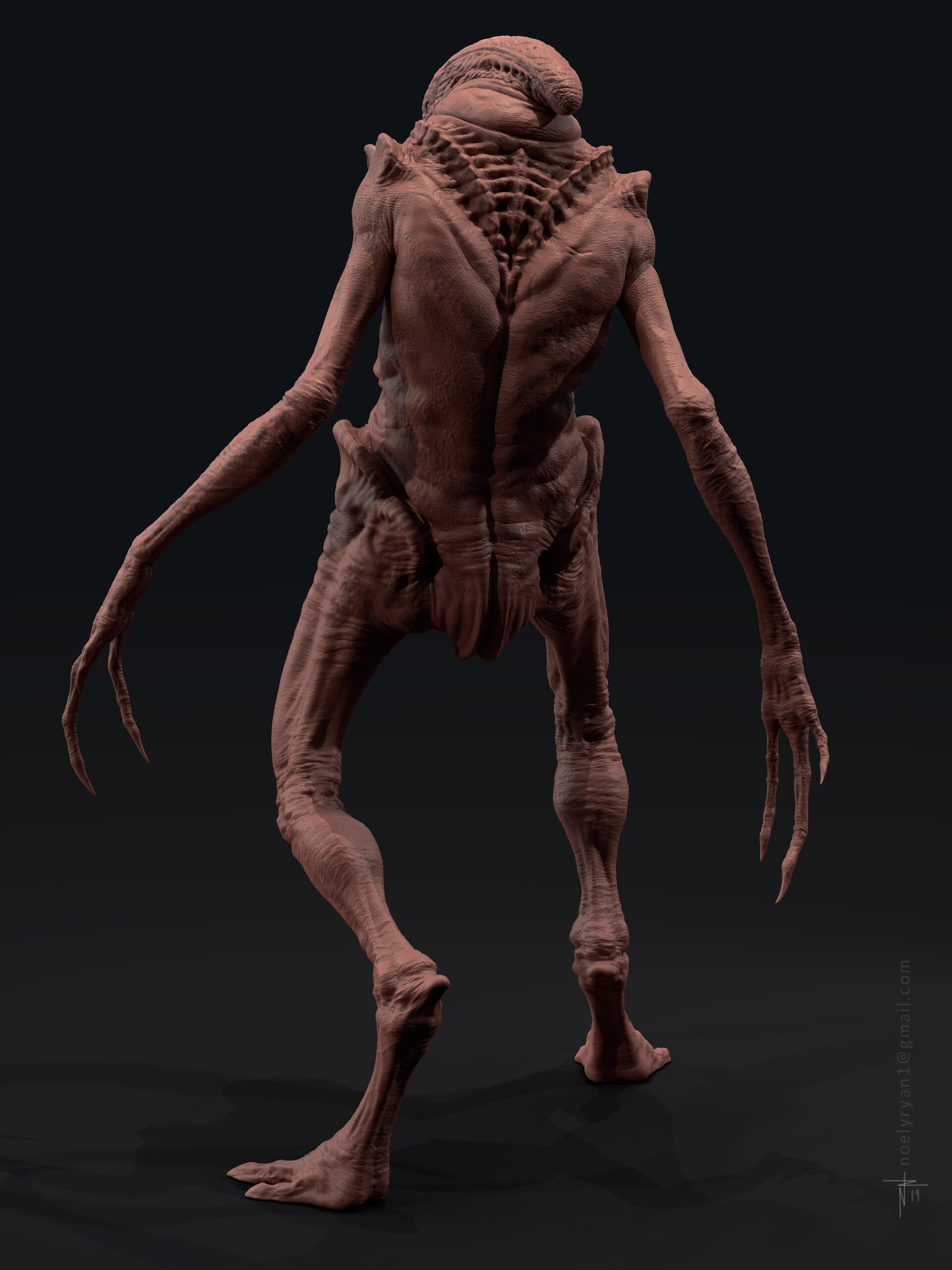 Artstation Neo Newborn Clay Renders Noely Ryan