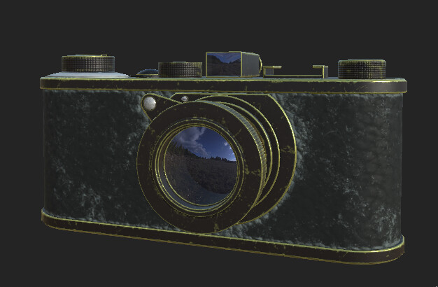 ArtStation - Rusty Worn Camera