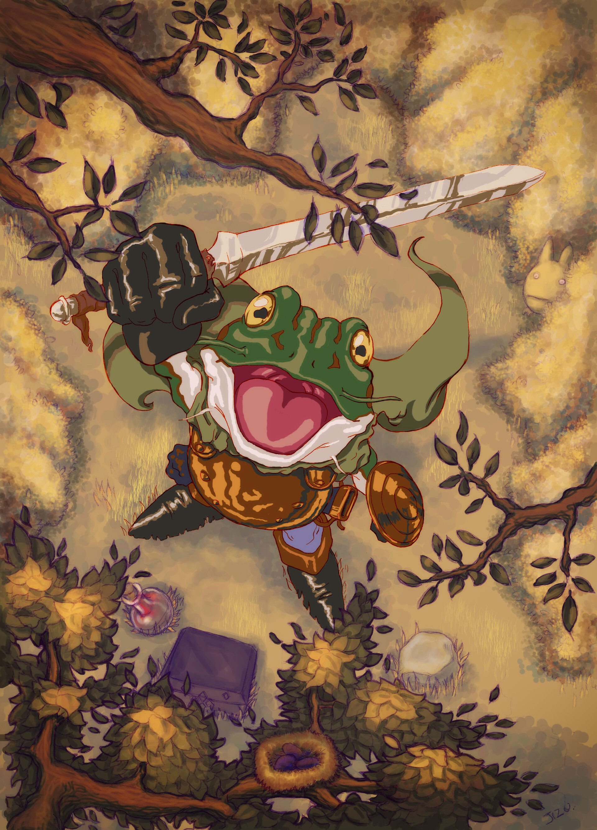 Chrono Trigger Frog