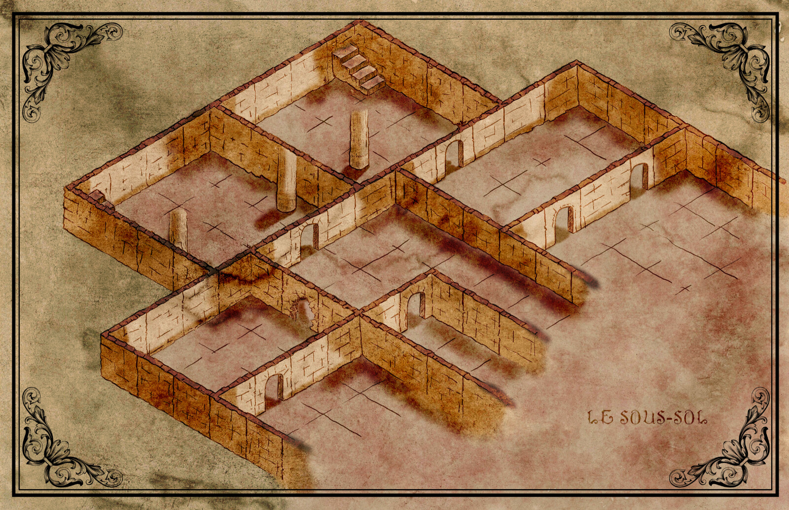 Plan isométrique d'exemple