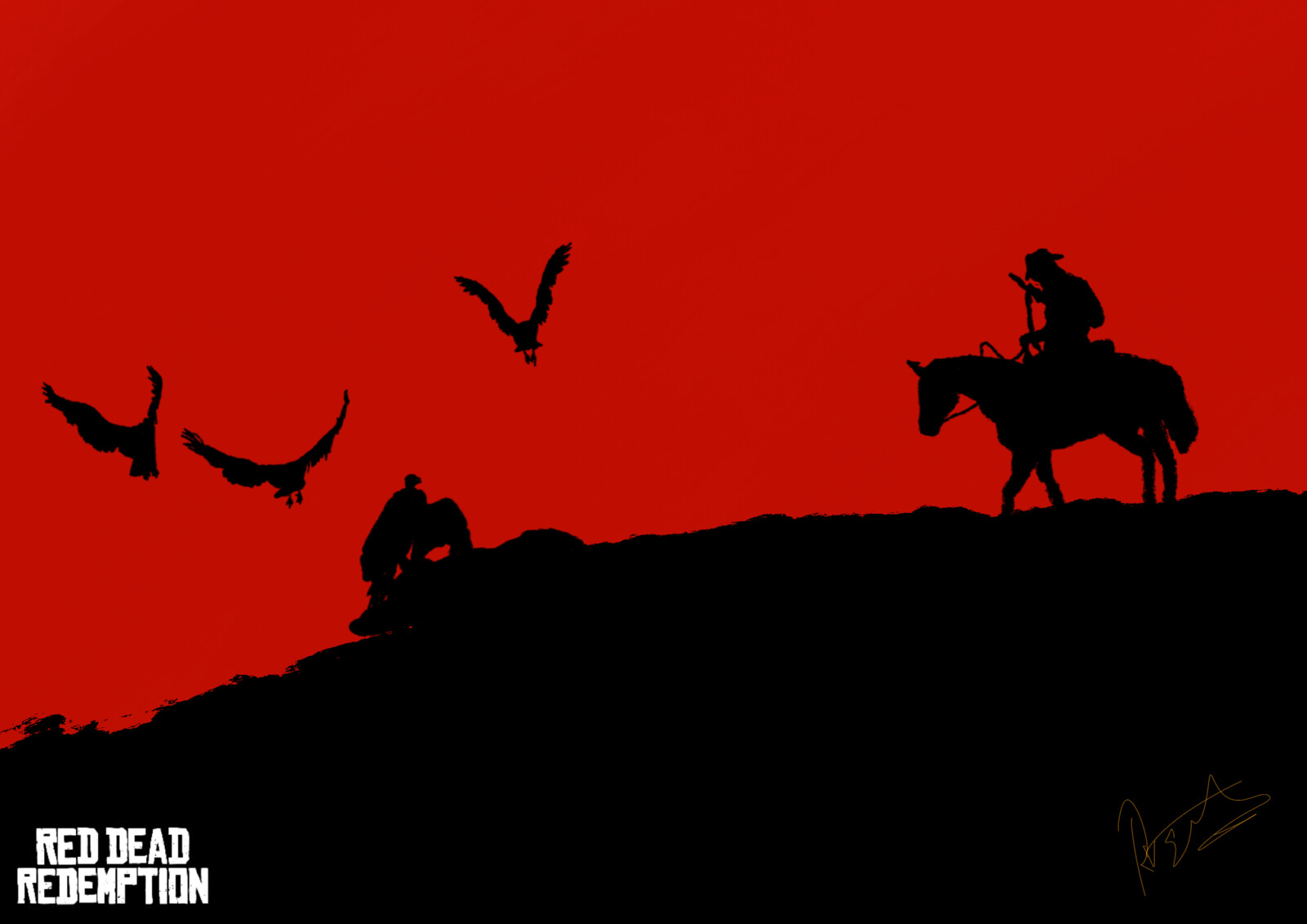 Rdr 2 рисунки на скалах