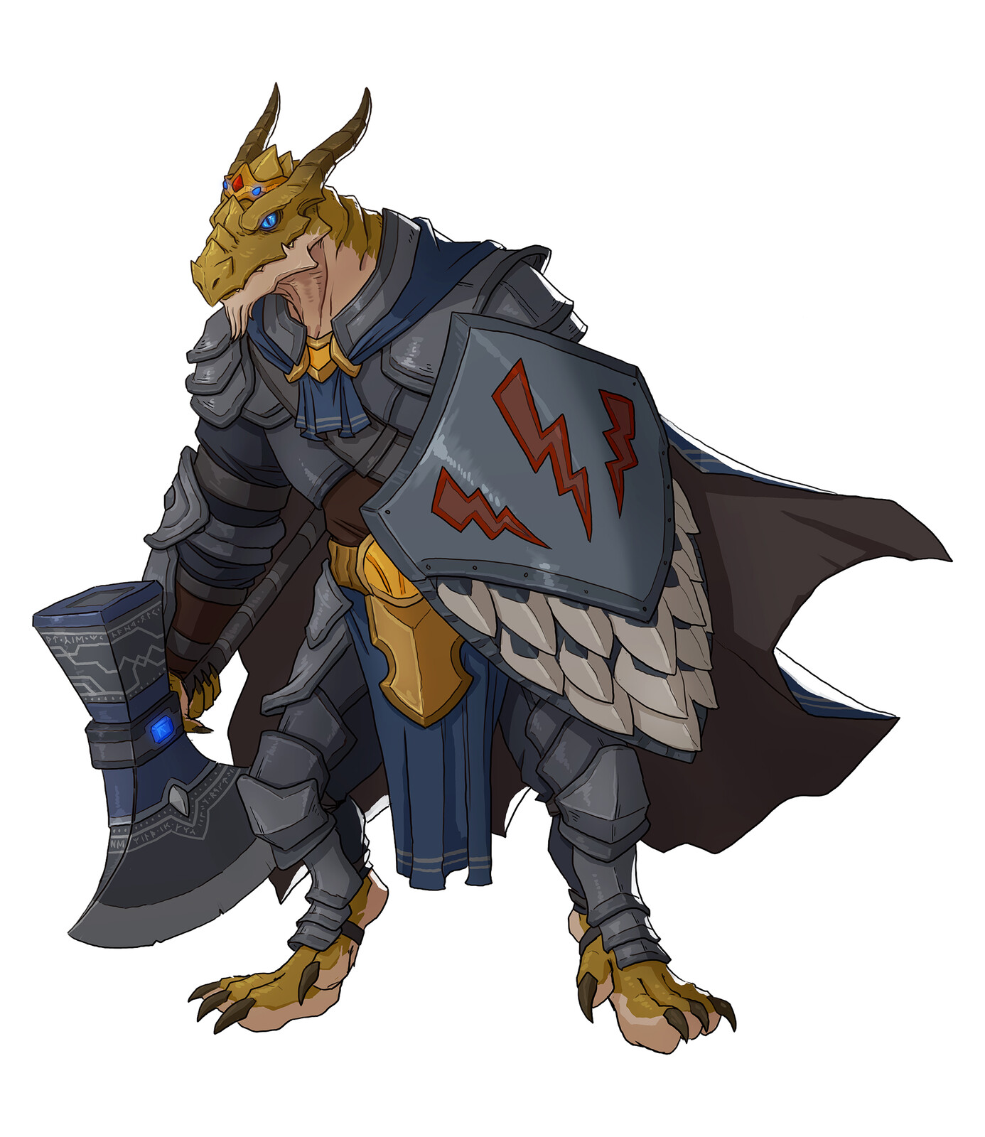 Oromis Galedranax, Dragonborn Tempest Cleric