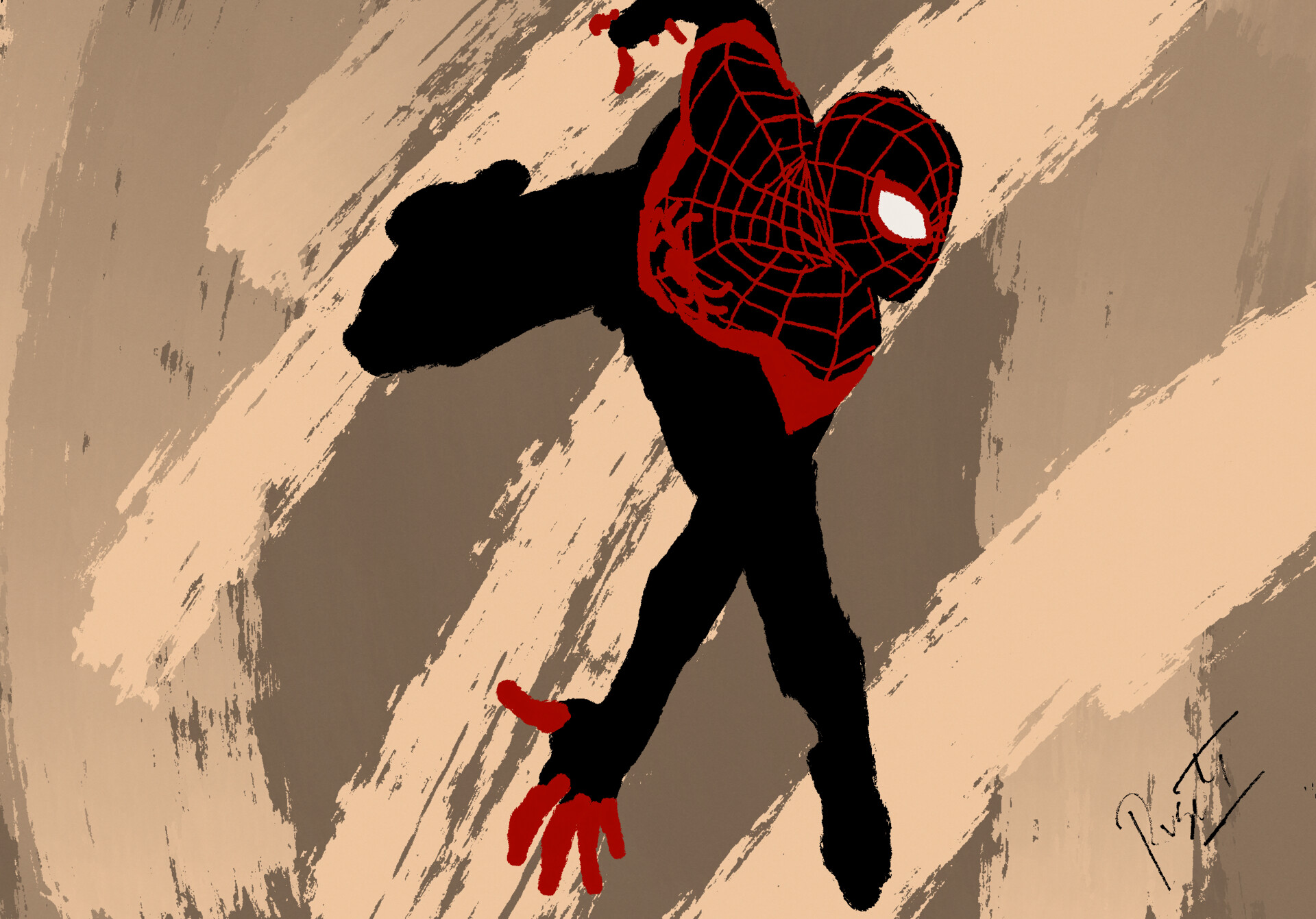 Spiderman Miles Morales.
