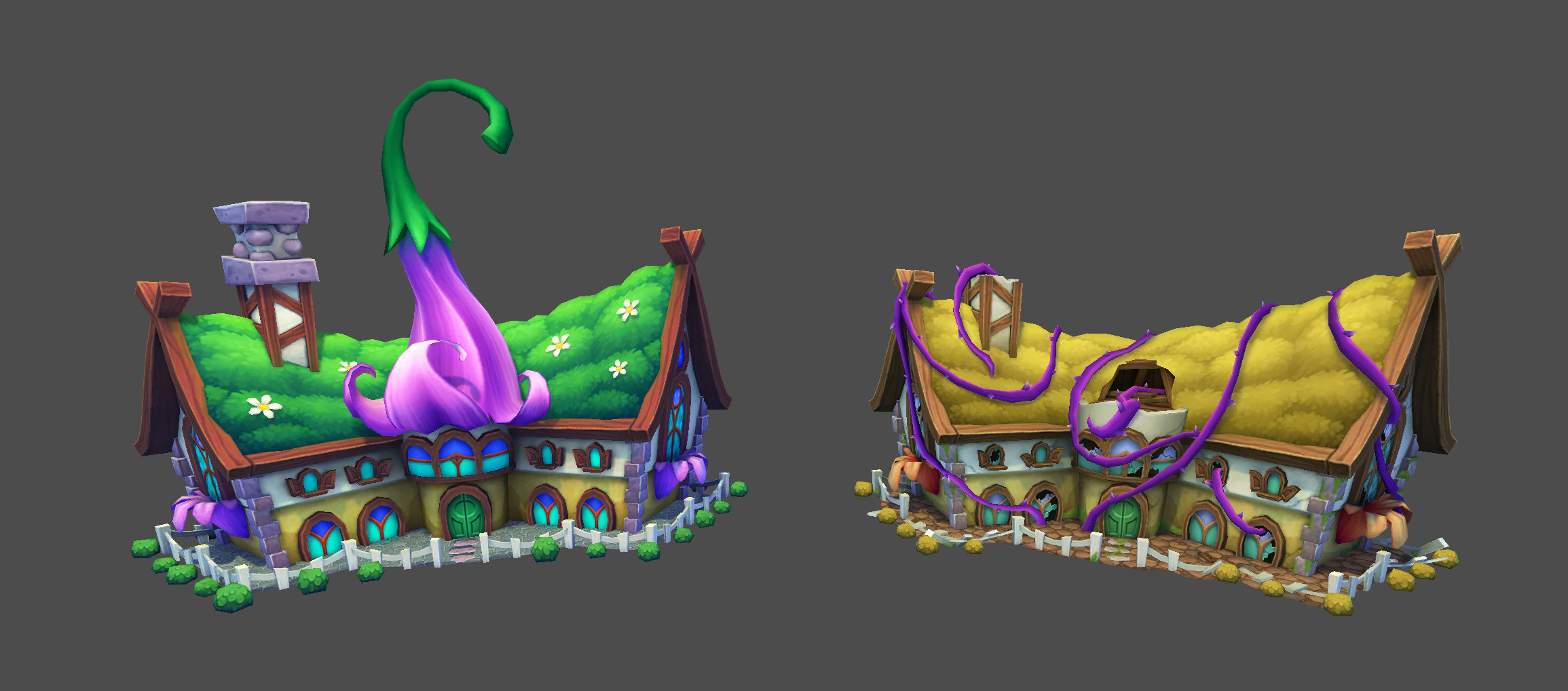 Fixed and wrecked state fairy hotel for zone 2 