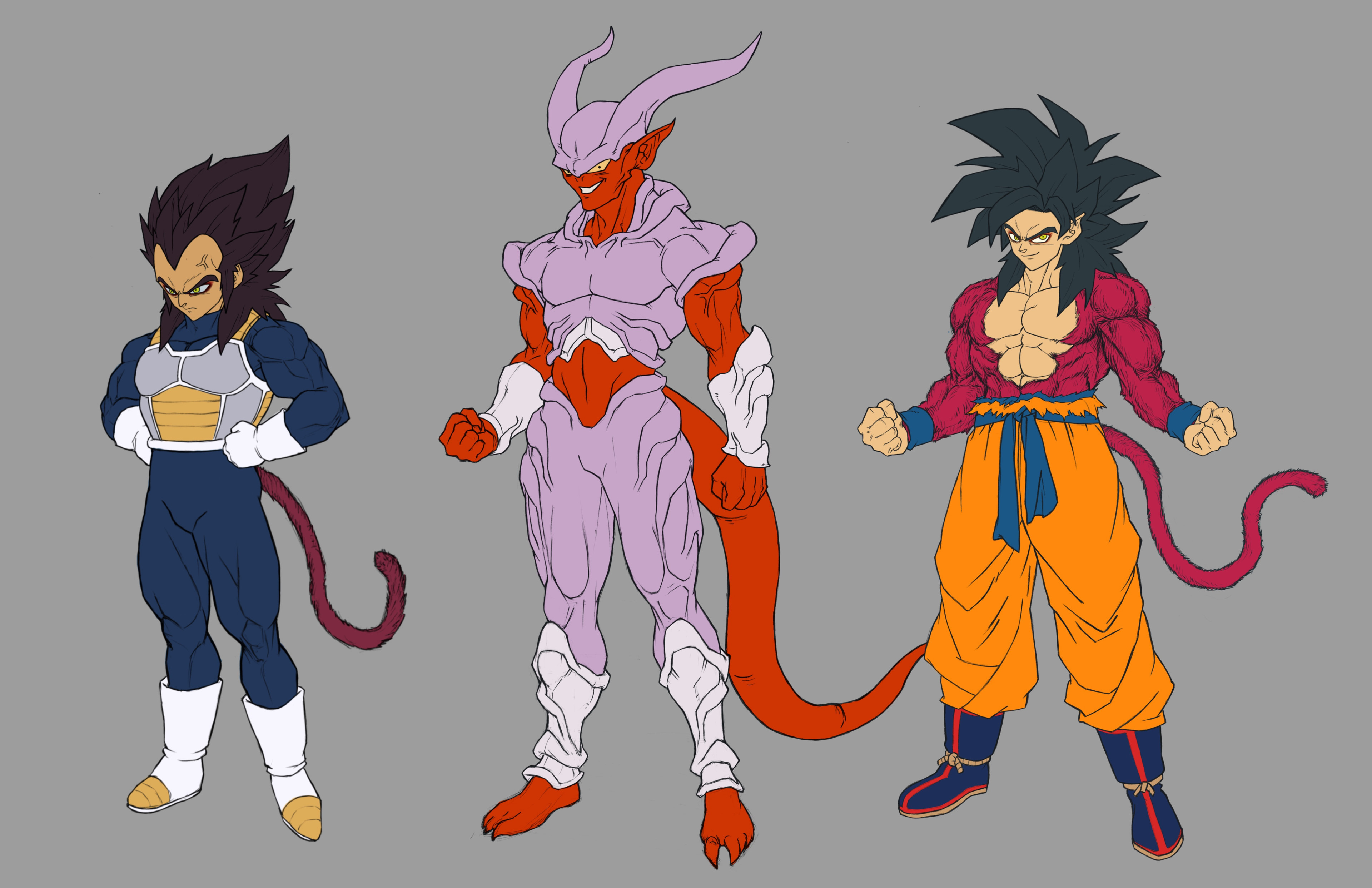 Artstation Dragon Ball Ss4 Fanboy Work David Do
