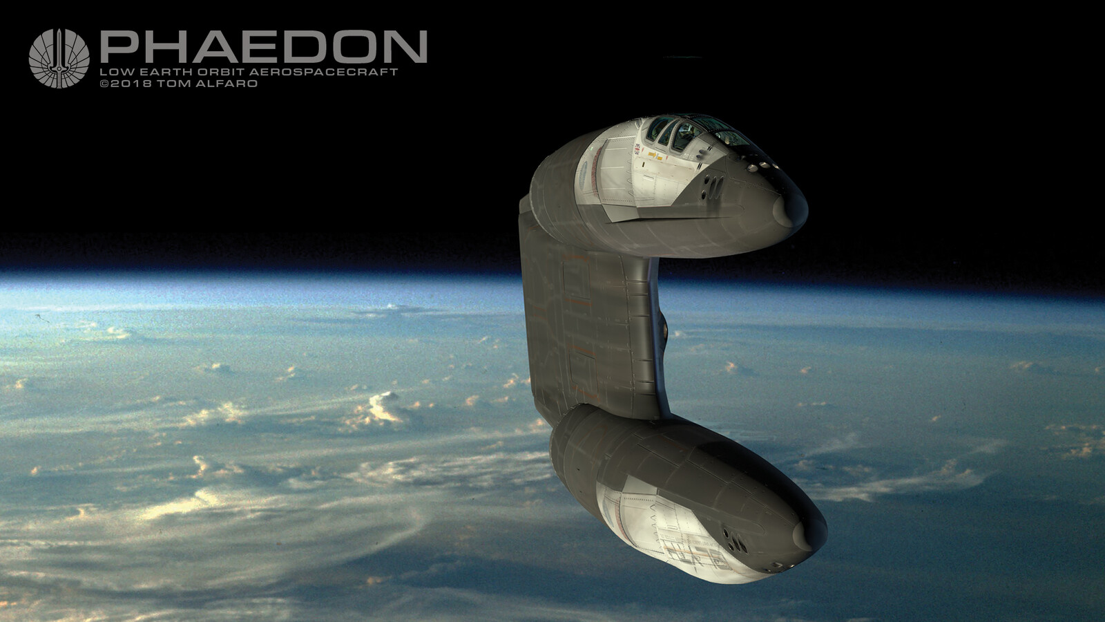 PAN SPATIAL Aerospace Concept Design - Phaedon on orbit
