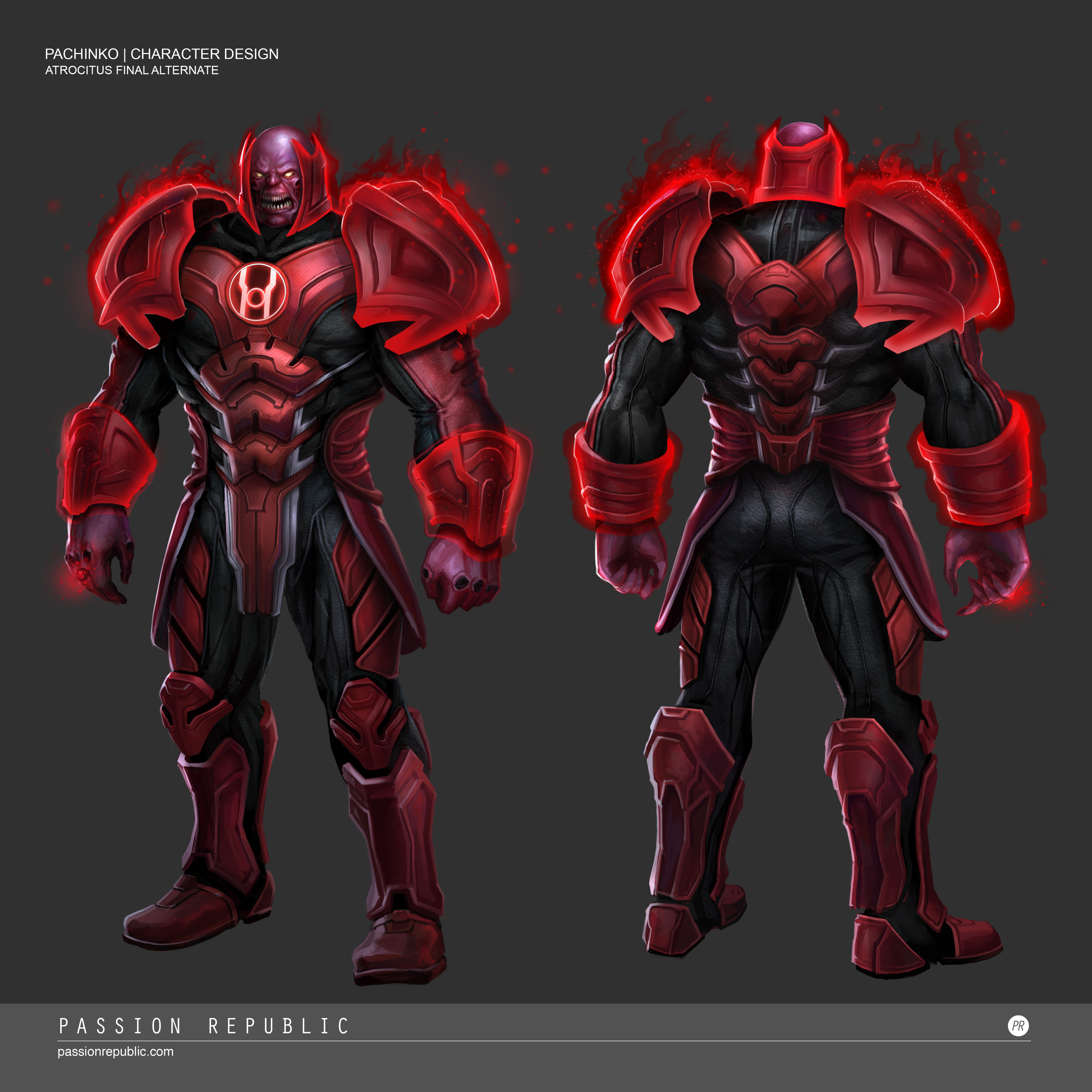 NetherRealm Studios wanted us to have a different version on the armor, hence this one was created.