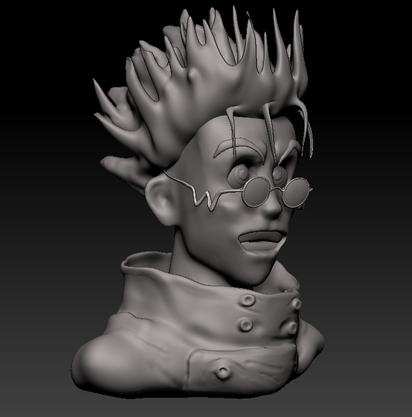 Ryan Wofford - Anime character bust design