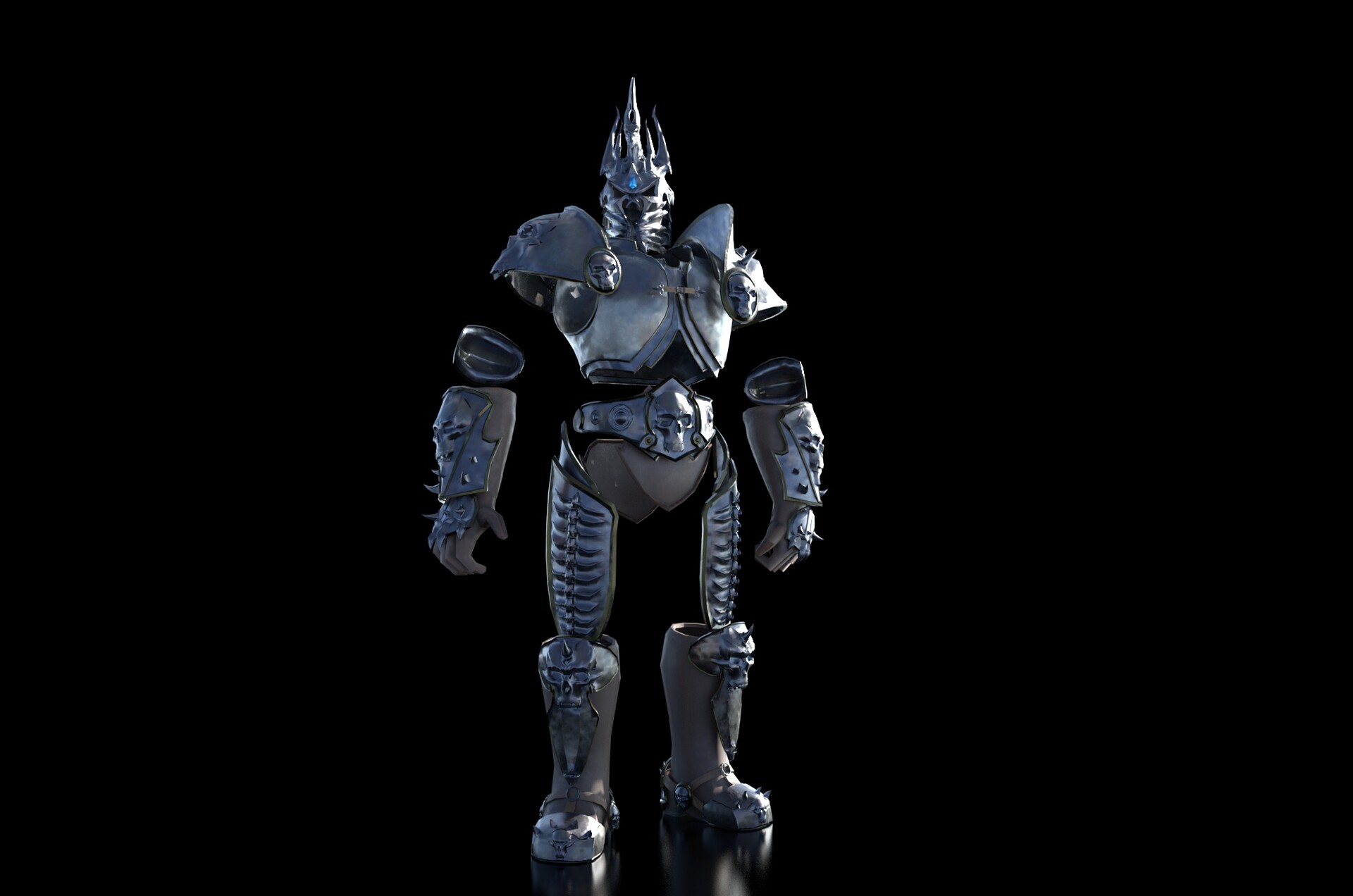 Artstation Lich King Armor Belyaev Aleksandr This is my 3d printed and painted lich king helmet i just completed. artstation lich king armor belyaev