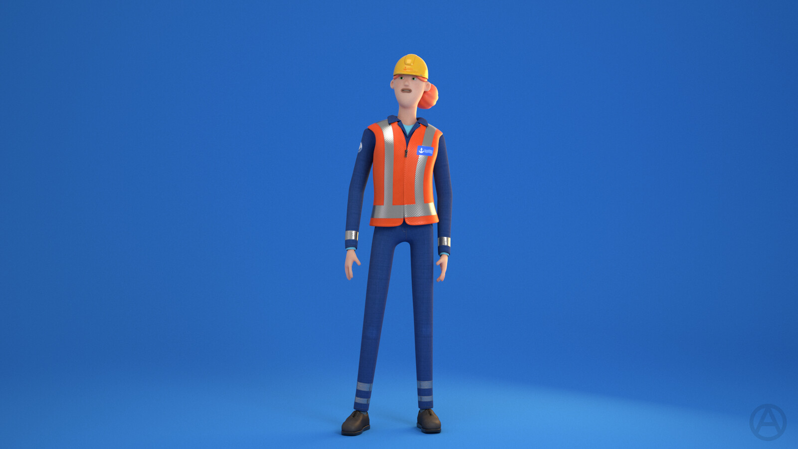 Factory Supervisor Woman, total