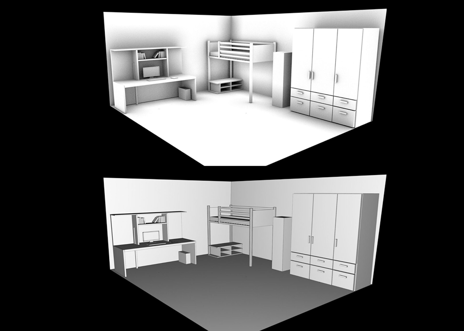 ArtStation room model